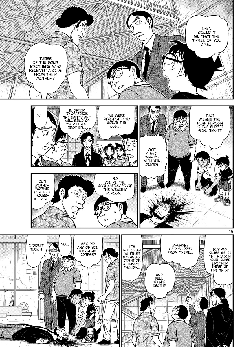 Detective Conan chapter 1040 page 15