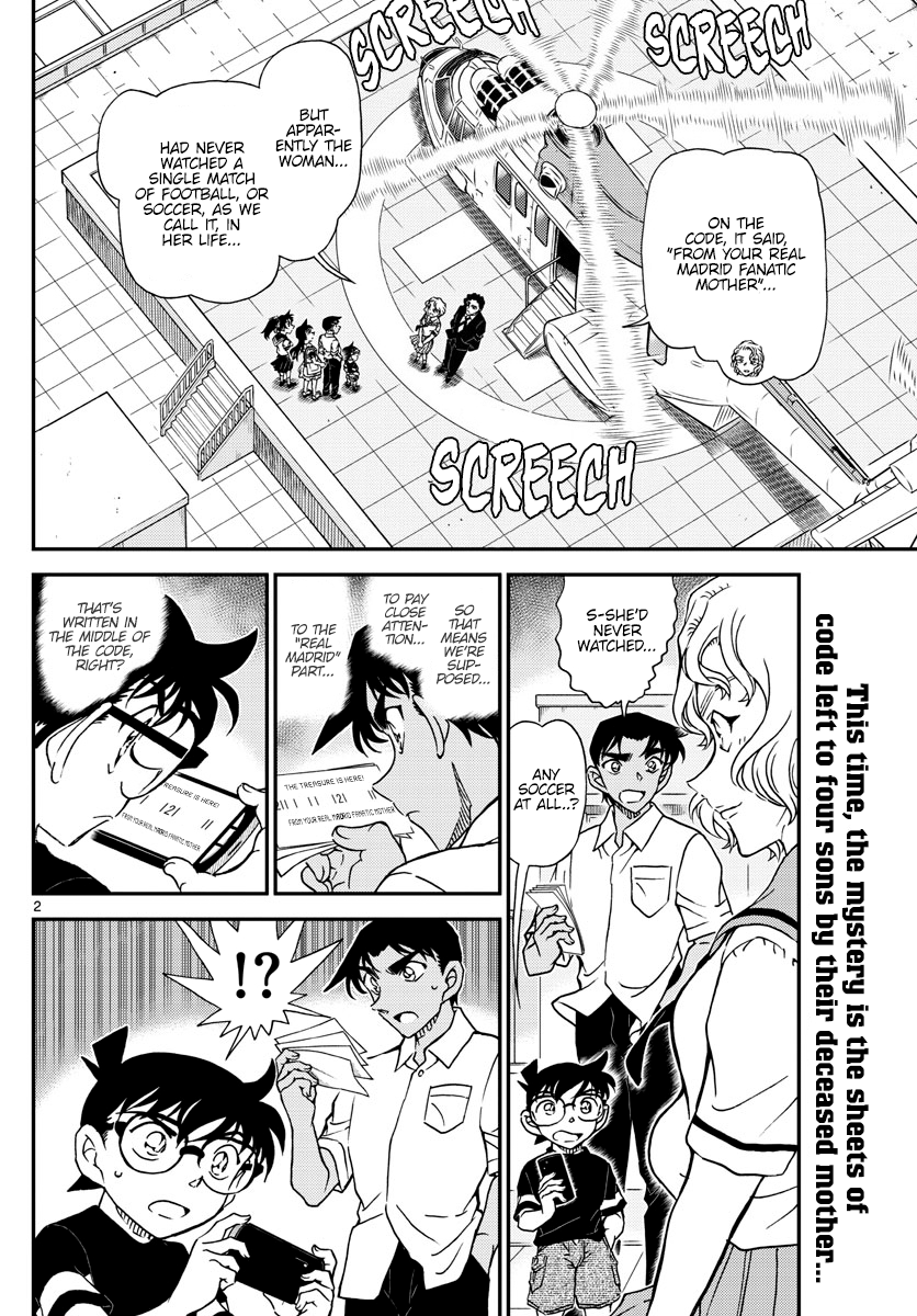 Detective Conan chapter 1040 page 2