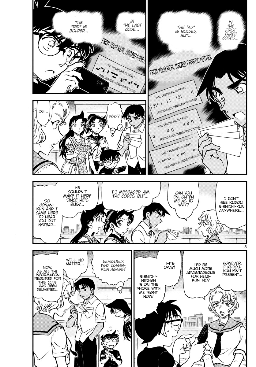 Detective Conan chapter 1040 page 3