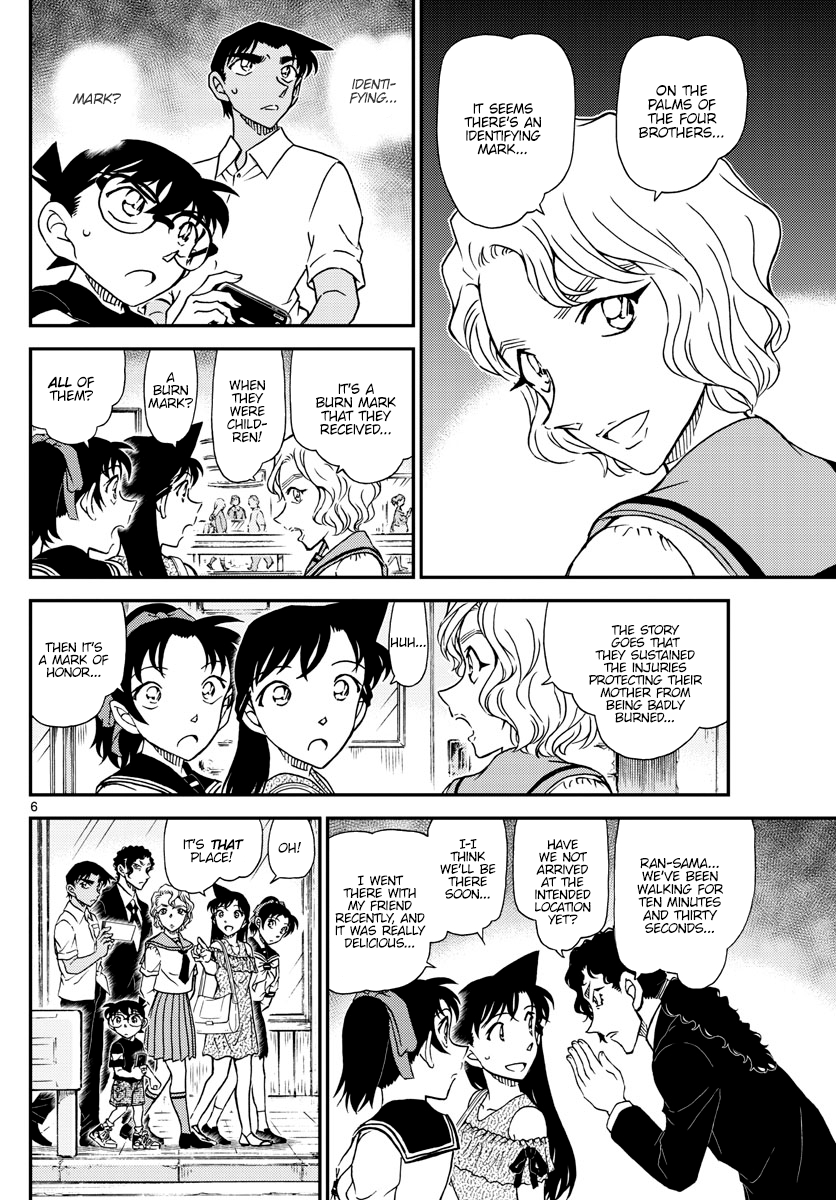 Detective Conan chapter 1040 page 6