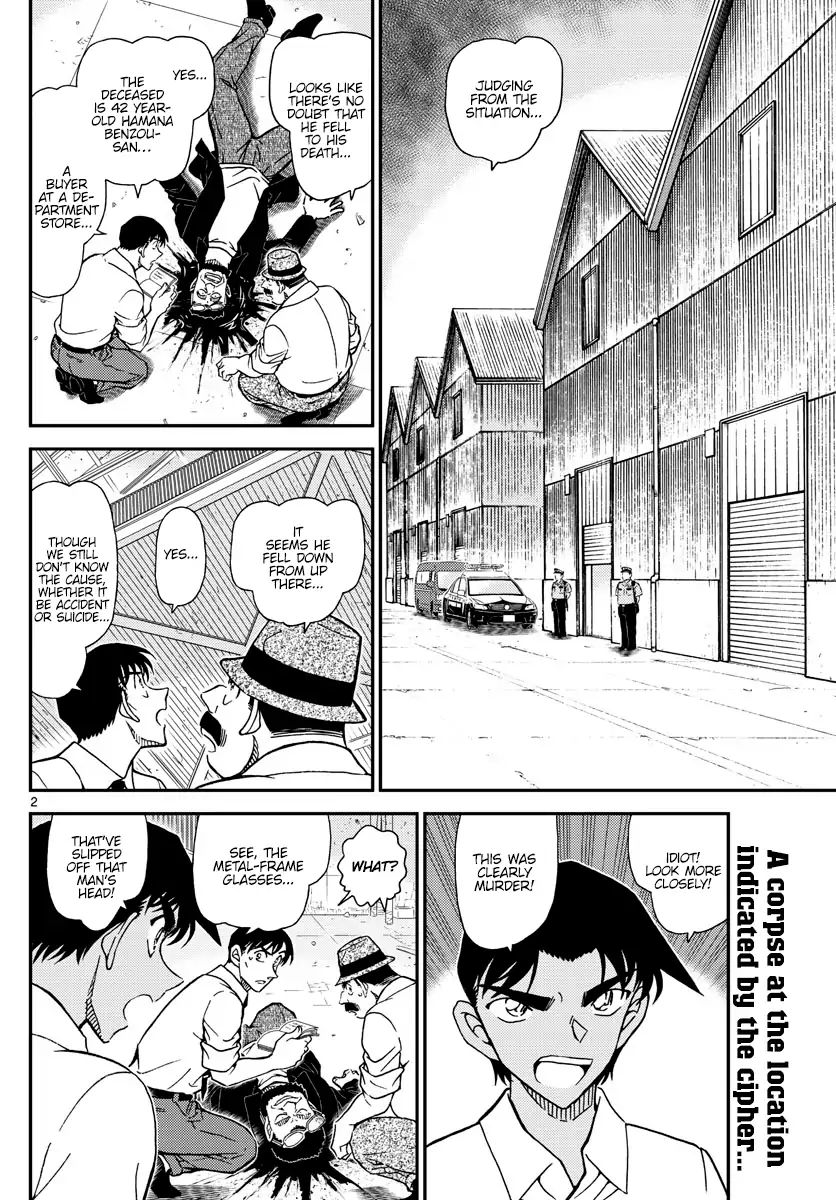Detective Conan chapter 1041 page 2