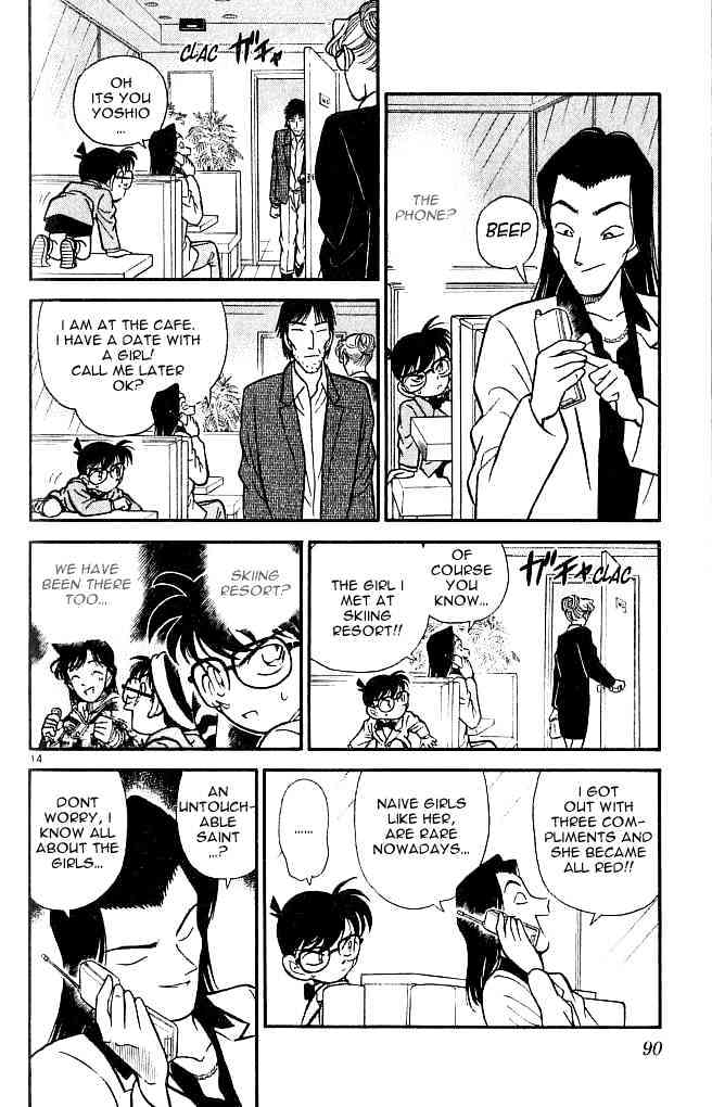 Detective Conan chapter 105 page 14