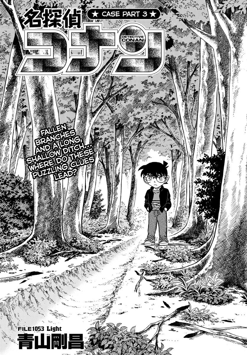 Detective Conan chapter 1053 page 1
