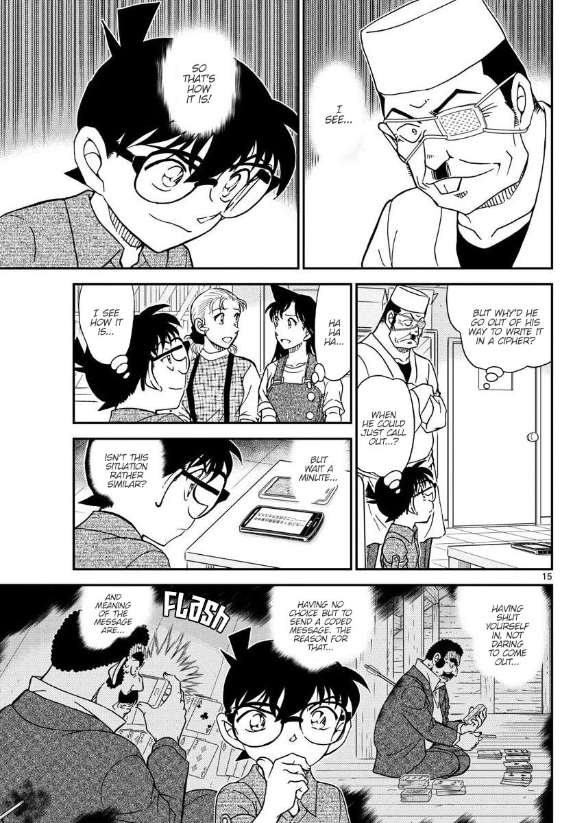 Detective Conan chapter 1056 page 15