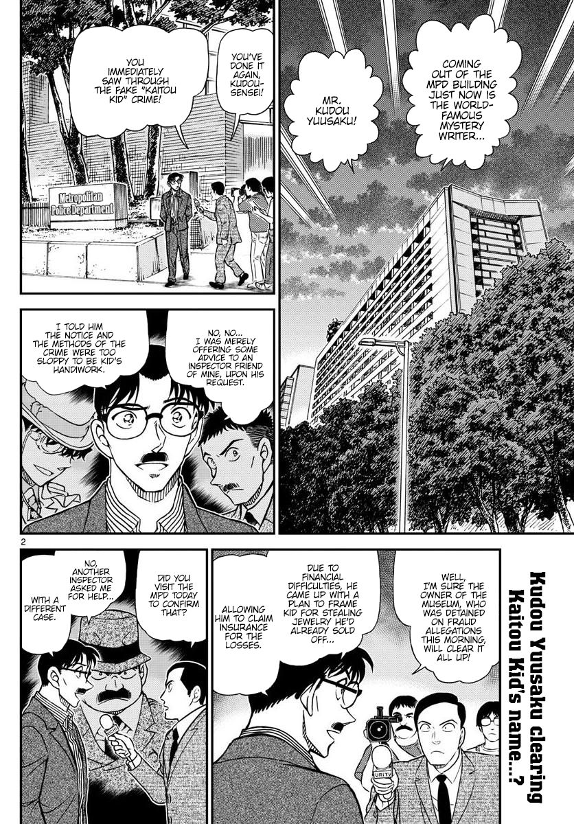 Detective Conan chapter 1058 page 2
