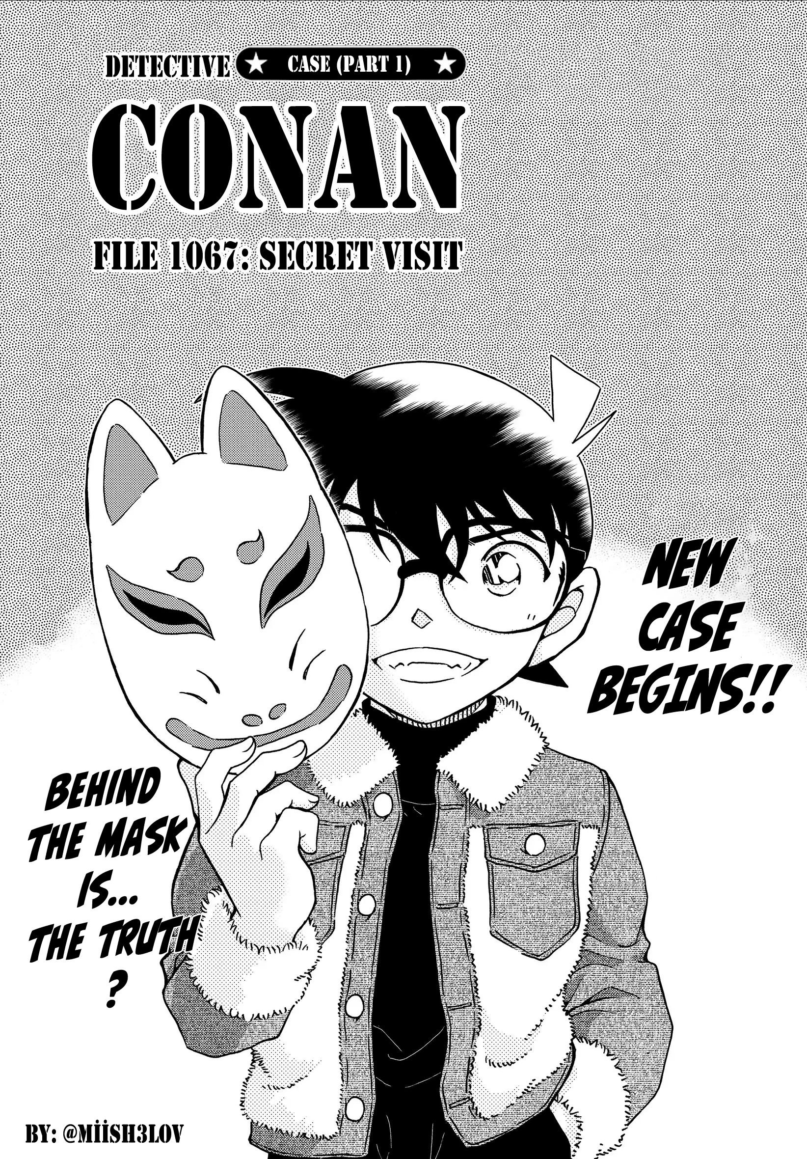 Detective Conan chapter 1067 page 1