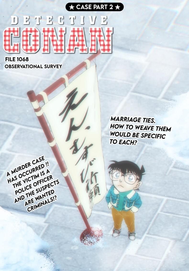 Detective Conan chapter 1068 page 1