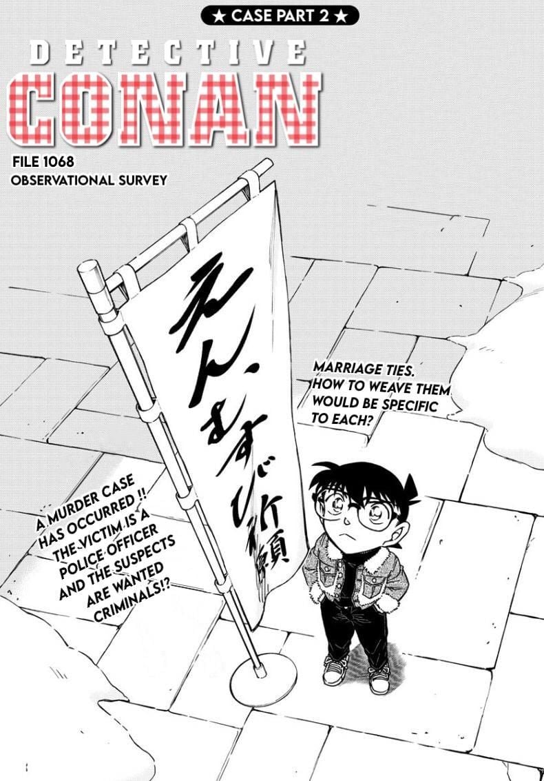 Detective Conan chapter 1068 page 2