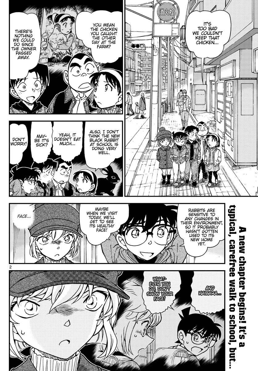 Detective Conan chapter 1070 page 2