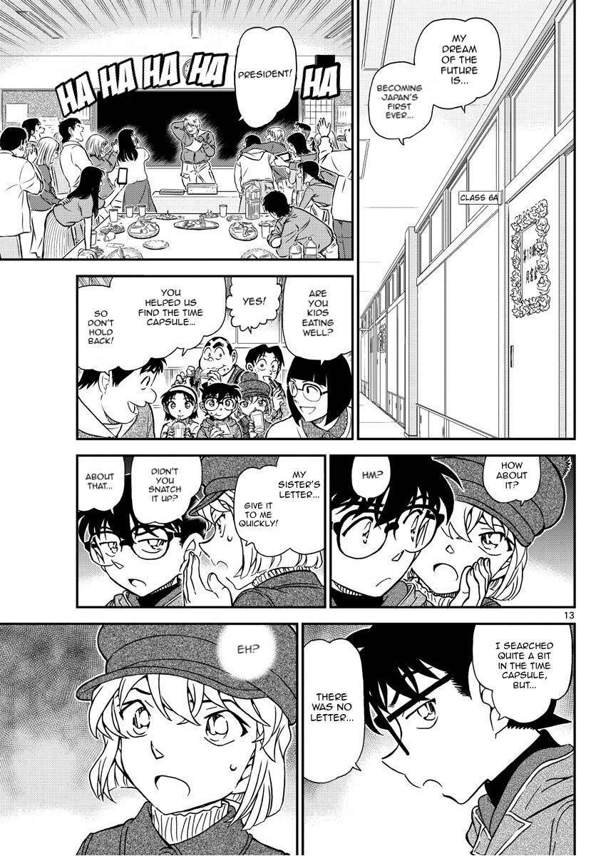 Detective Conan chapter 1072 page 13