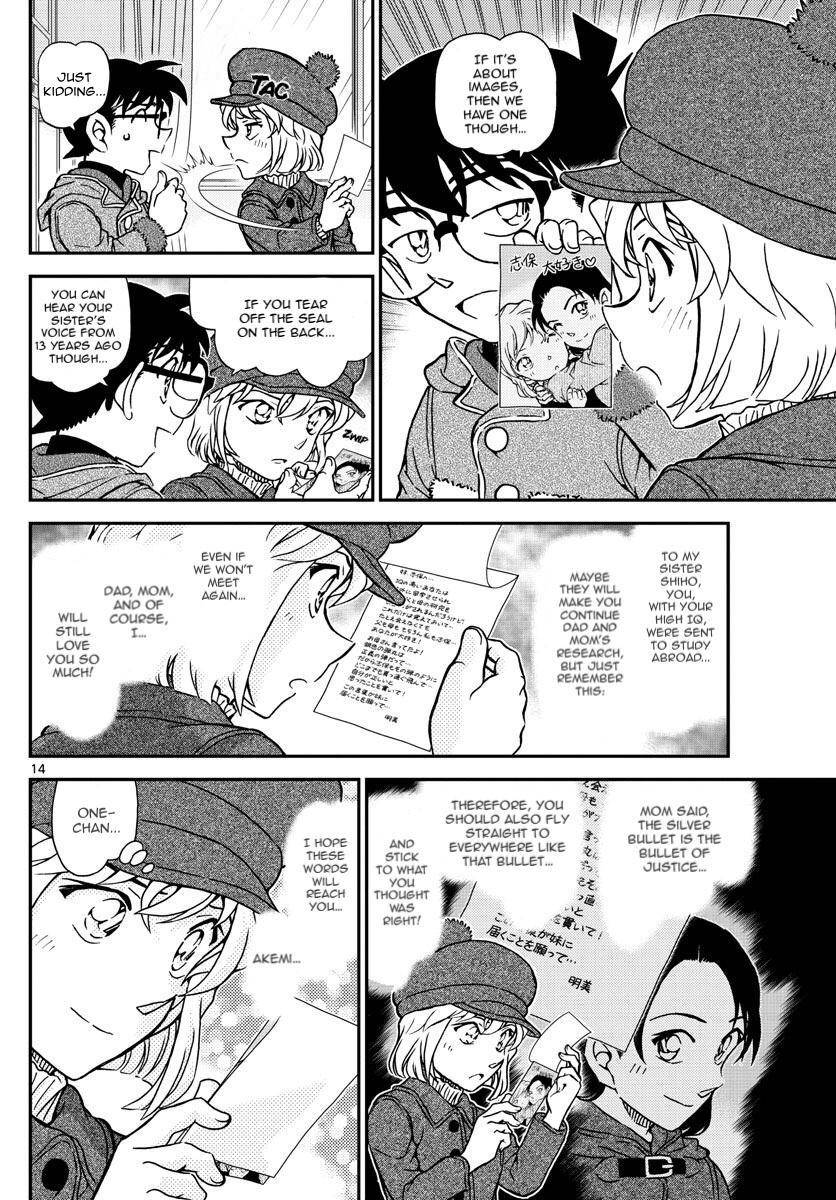 Detective Conan chapter 1072 page 14