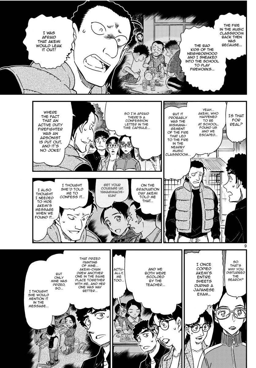 Detective Conan chapter 1072 page 9
