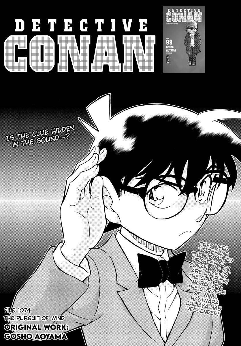 Detective Conan chapter 1074 page 1