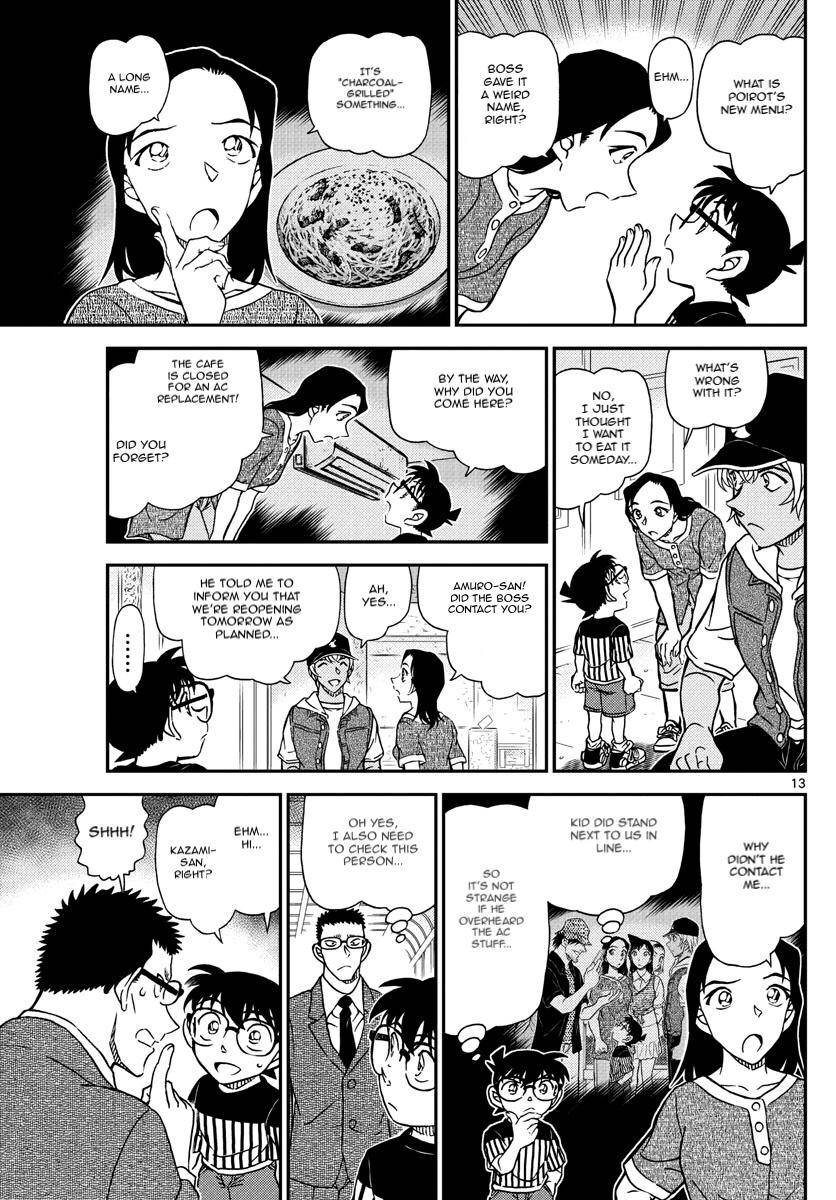Detective Conan chapter 1077 page 14