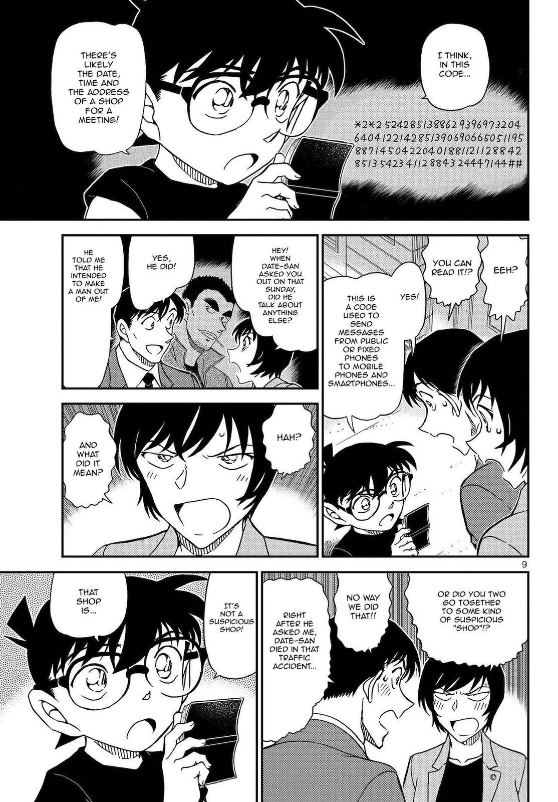 Detective Conan chapter 1079 page 10