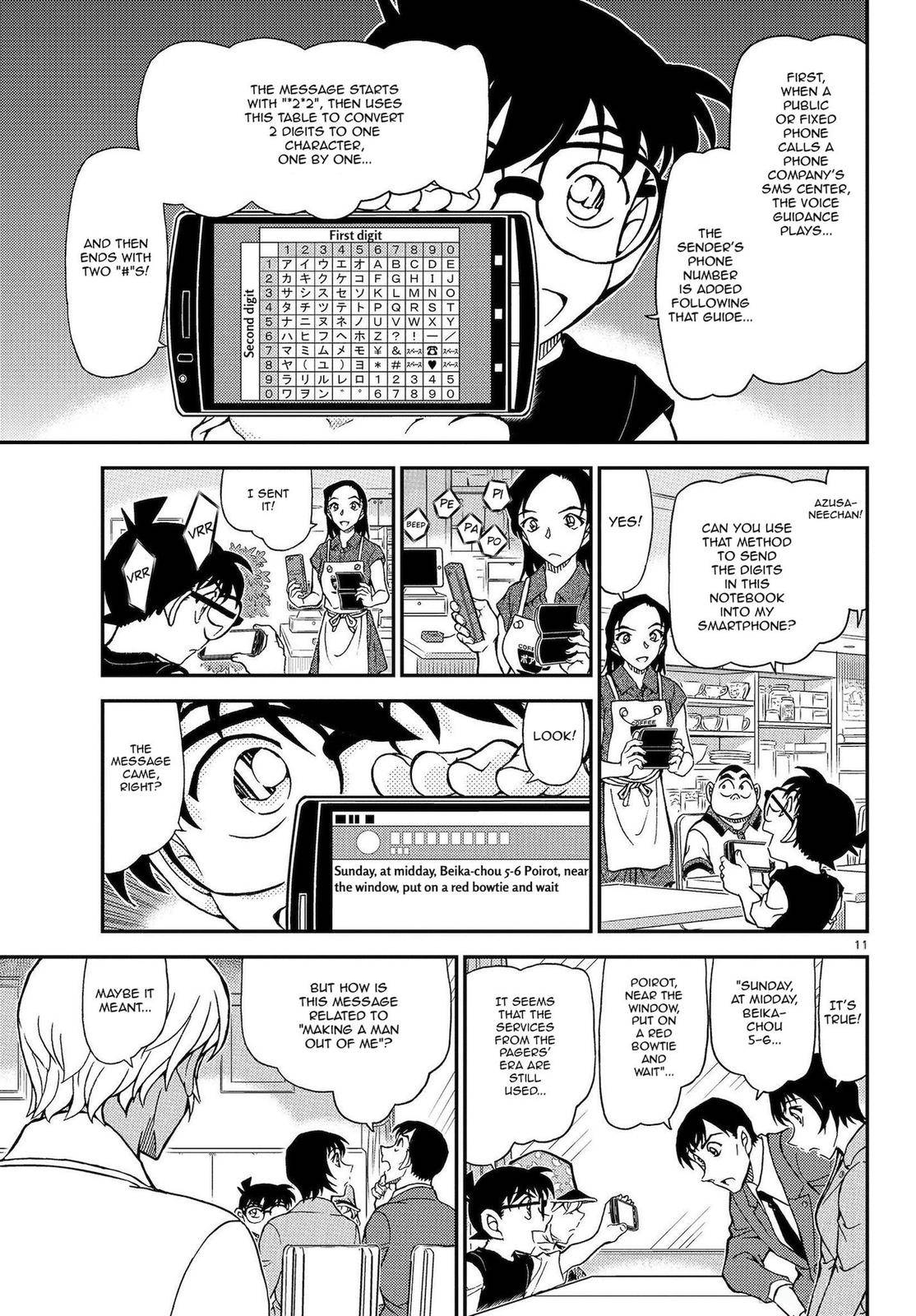 Detective Conan chapter 1079 page 12