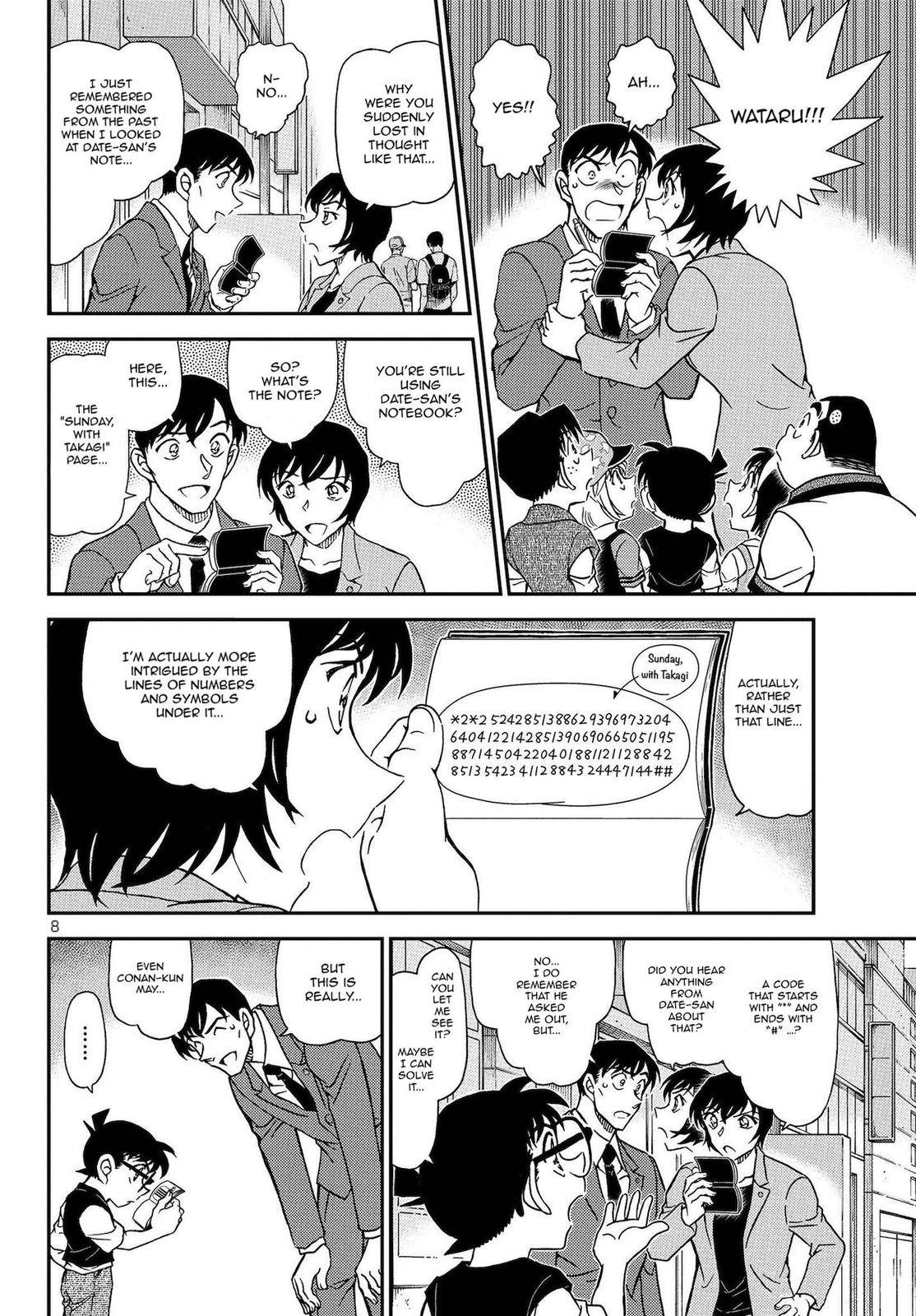 Detective Conan chapter 1079 page 9