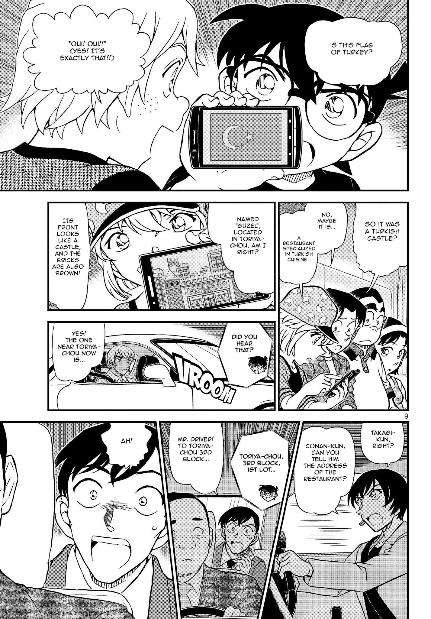 Detective Conan chapter 1081 page 10