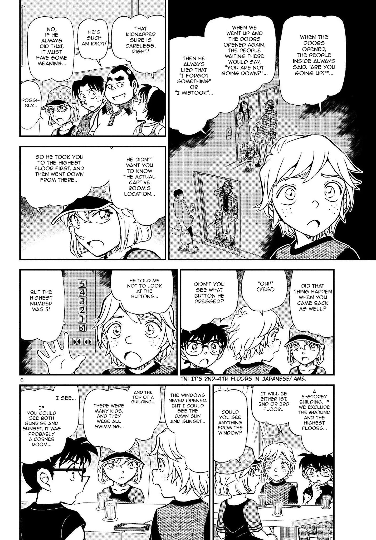 Detective Conan chapter 1081 page 7