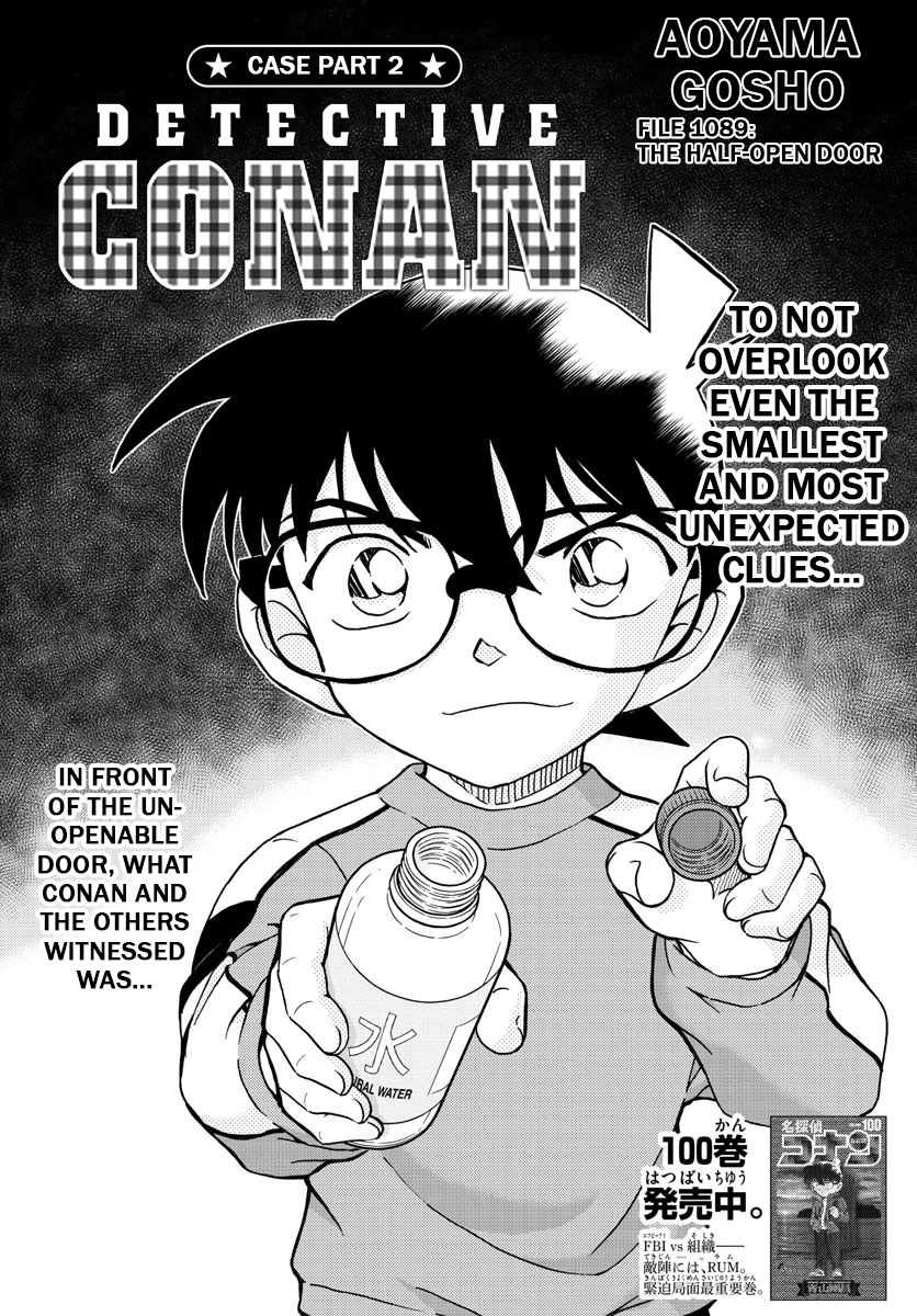 Detective Conan chapter 1089 page 1