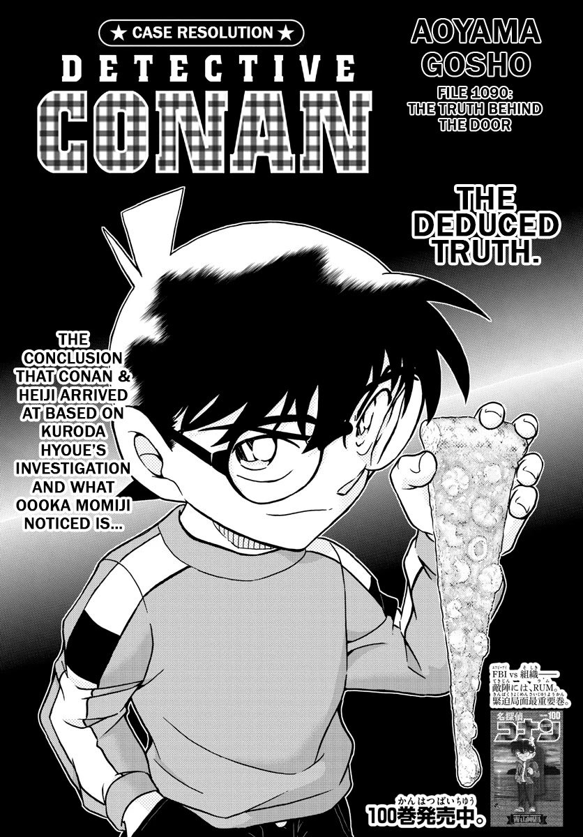 Detective Conan chapter 1090 page 1