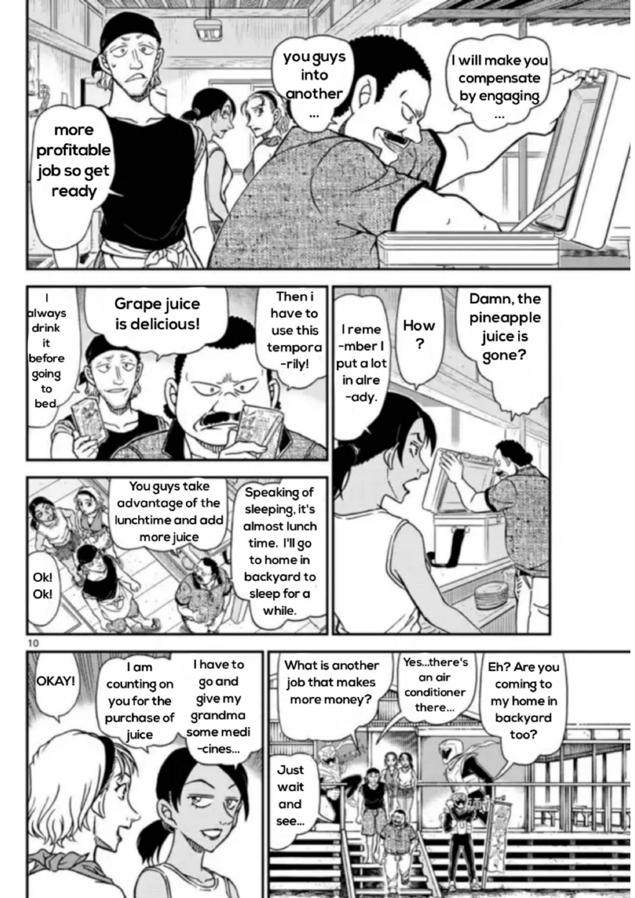 Detective Conan chapter 1097 page 10