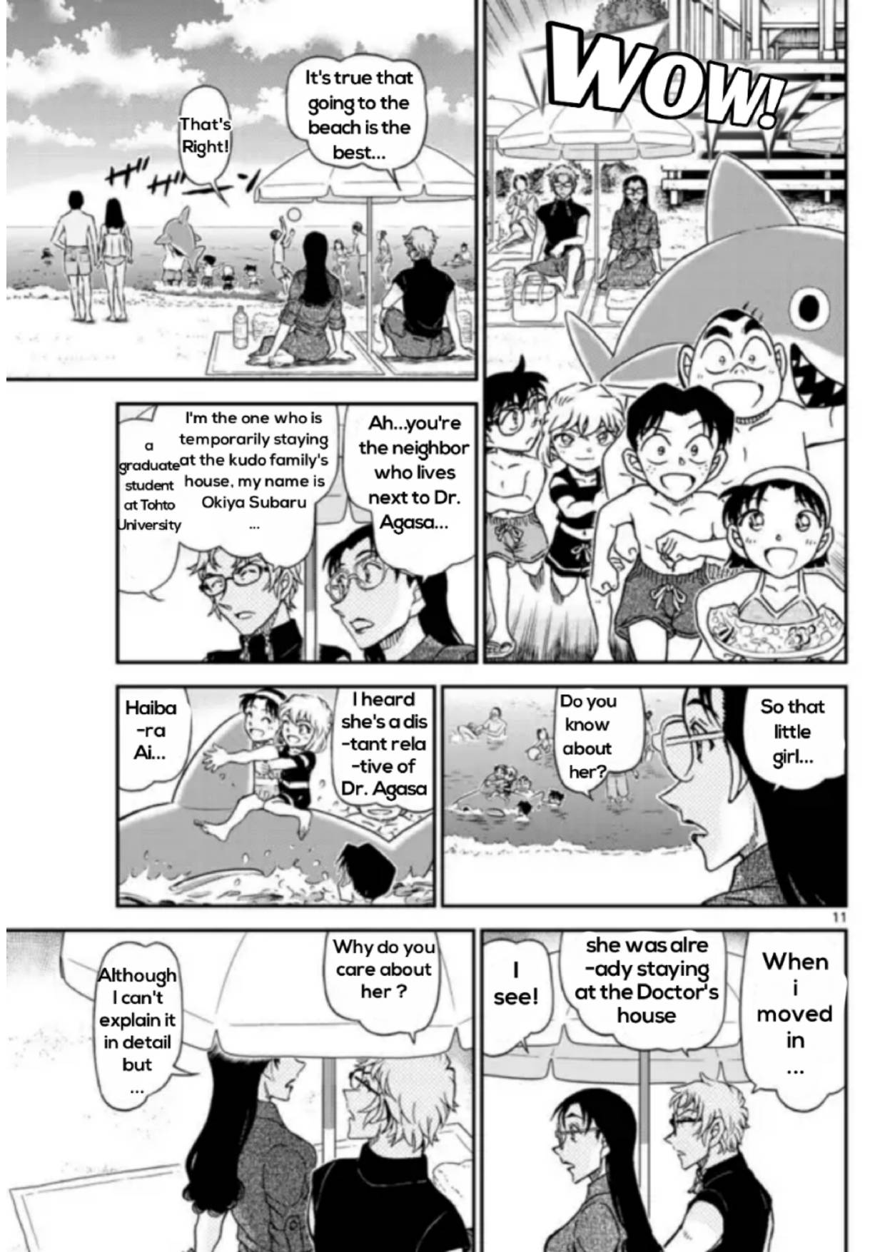 Detective Conan chapter 1097 page 11