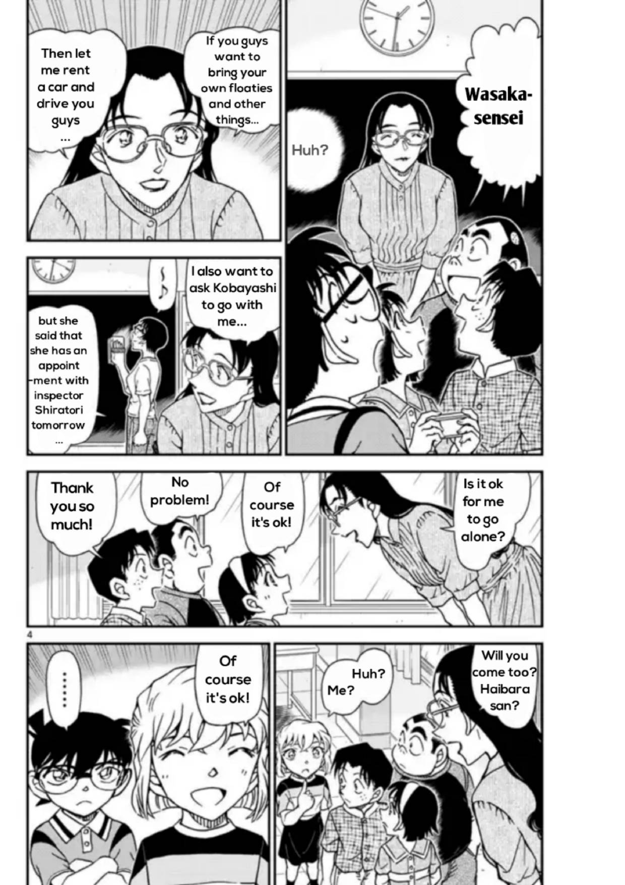 Detective Conan chapter 1097 page 4