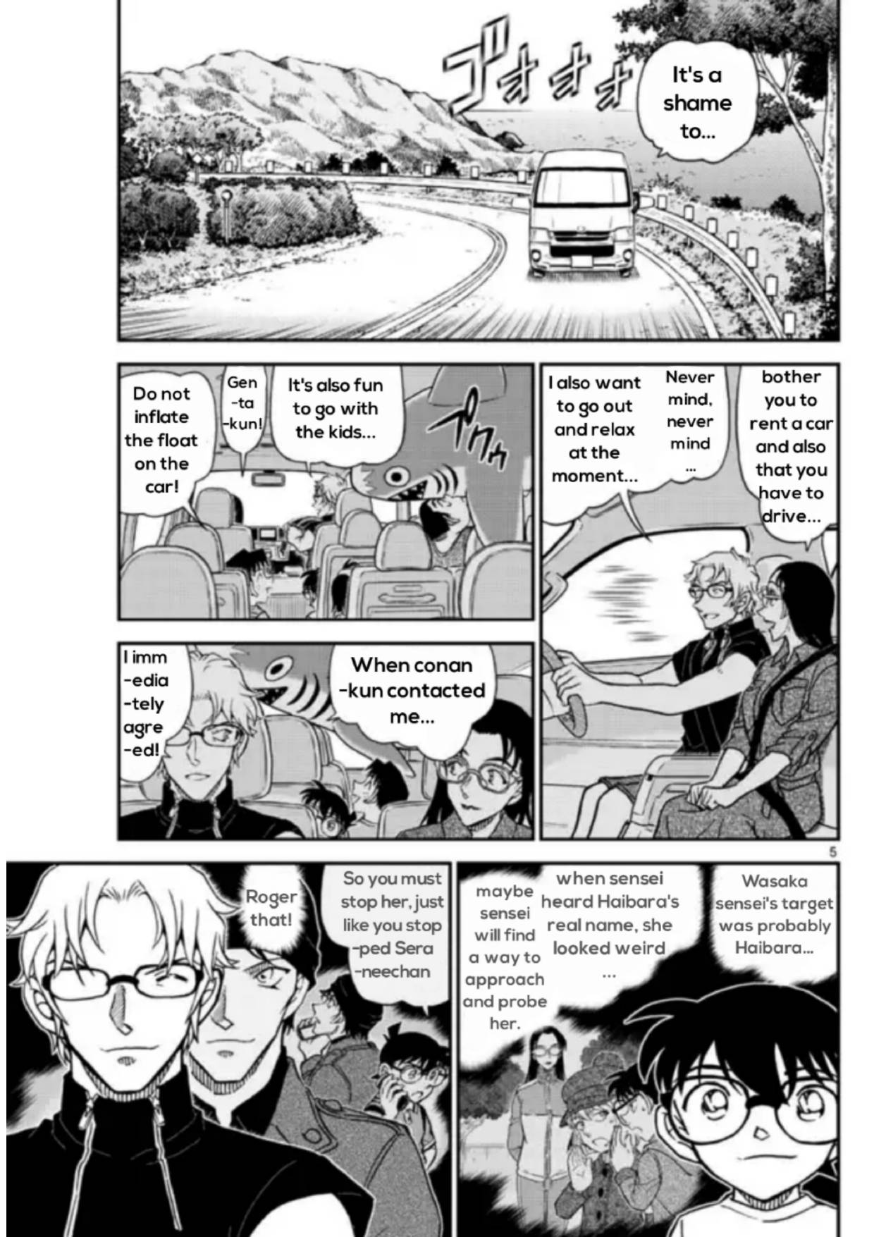 Detective Conan chapter 1097 page 5
