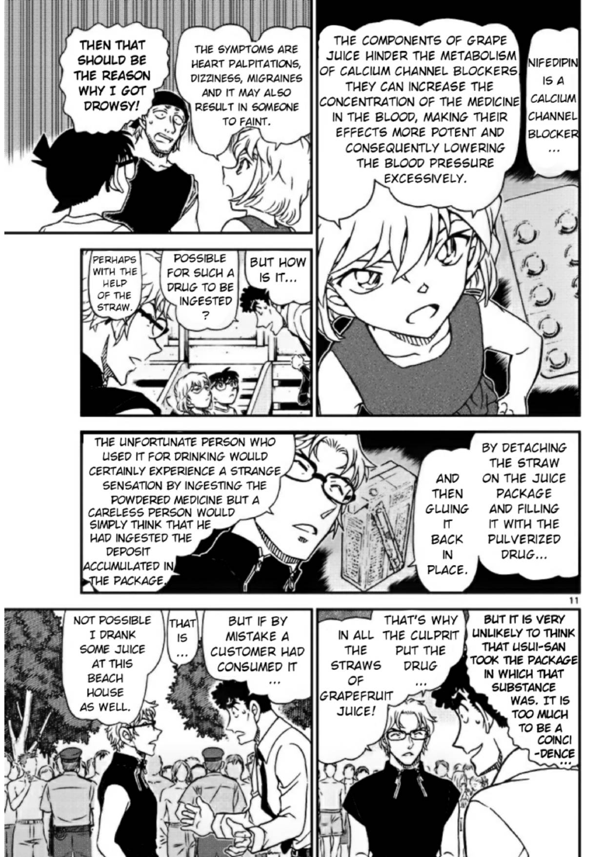 Detective Conan chapter 1098 page 11