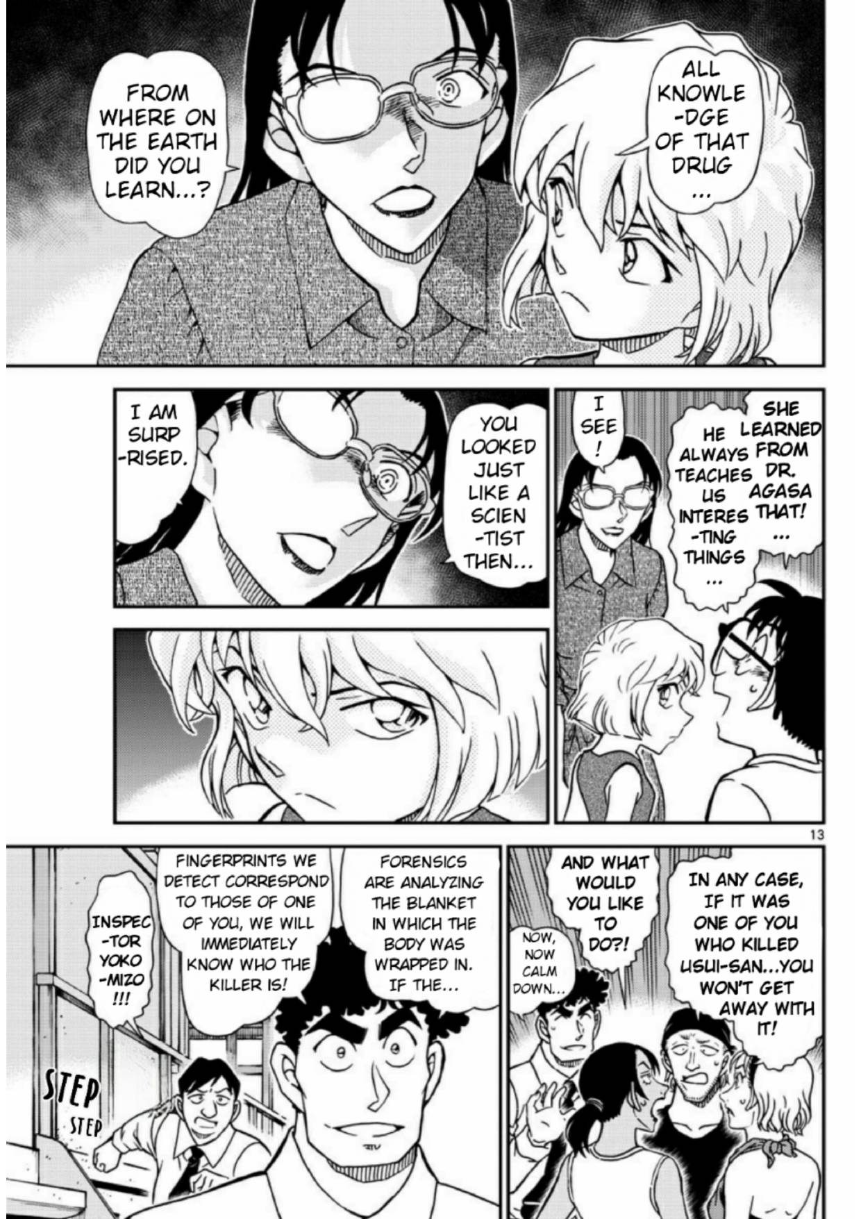Detective Conan chapter 1098 page 13