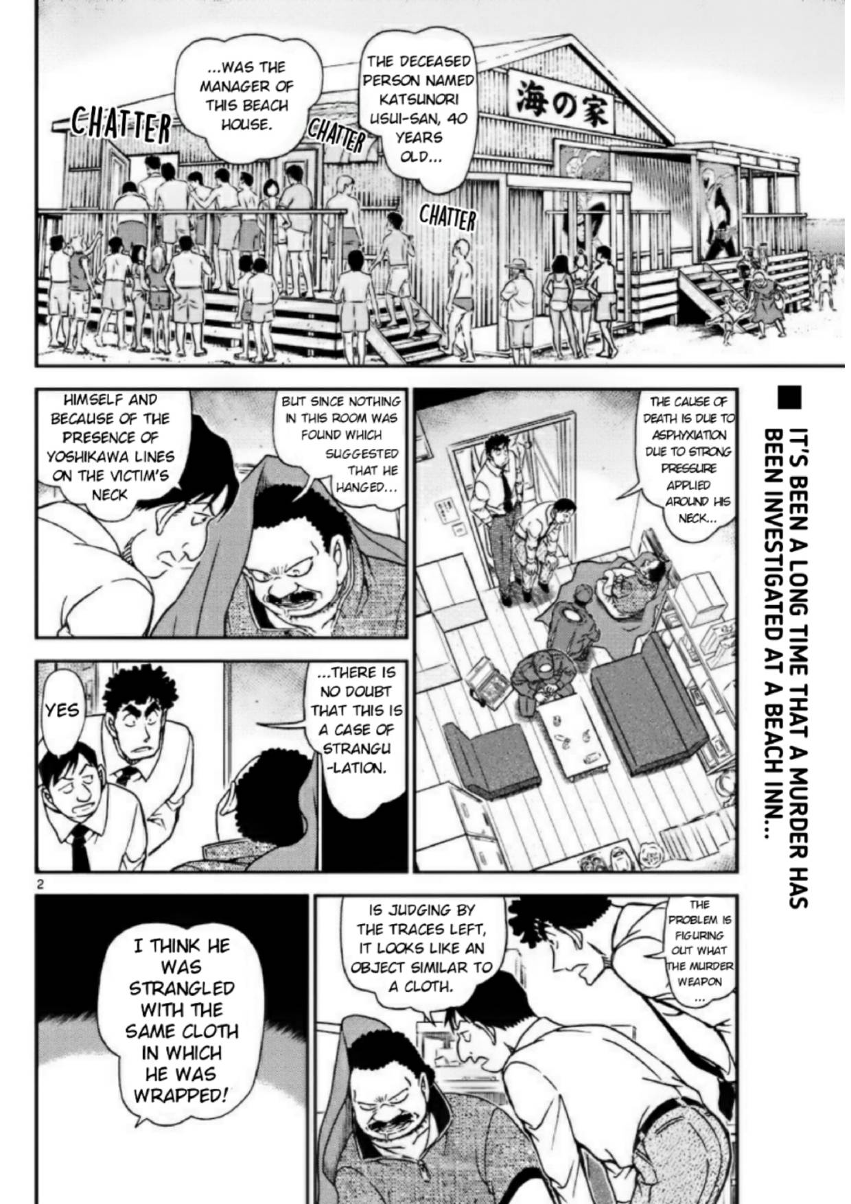 Detective Conan chapter 1098 page 2