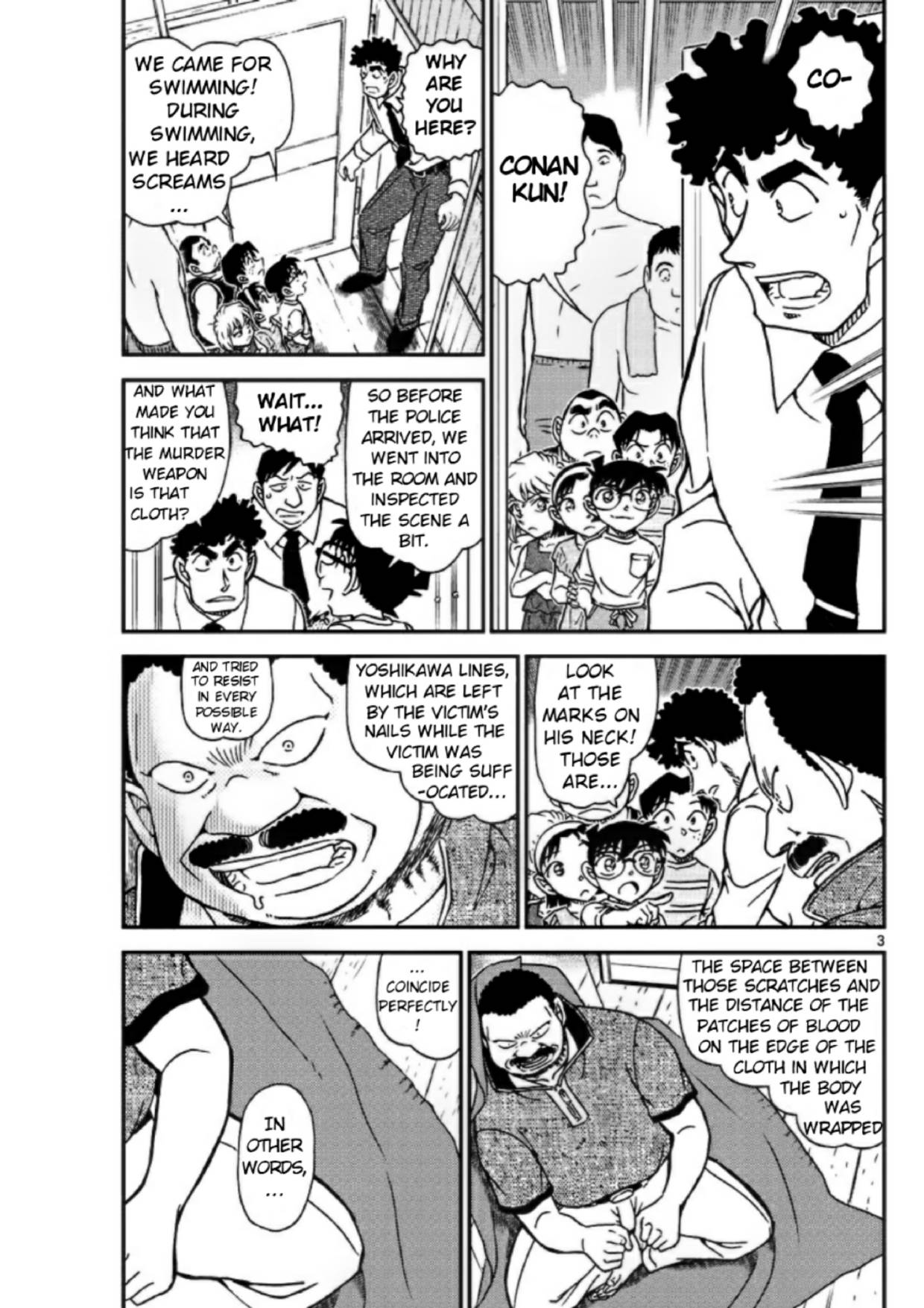 Detective Conan chapter 1098 page 3