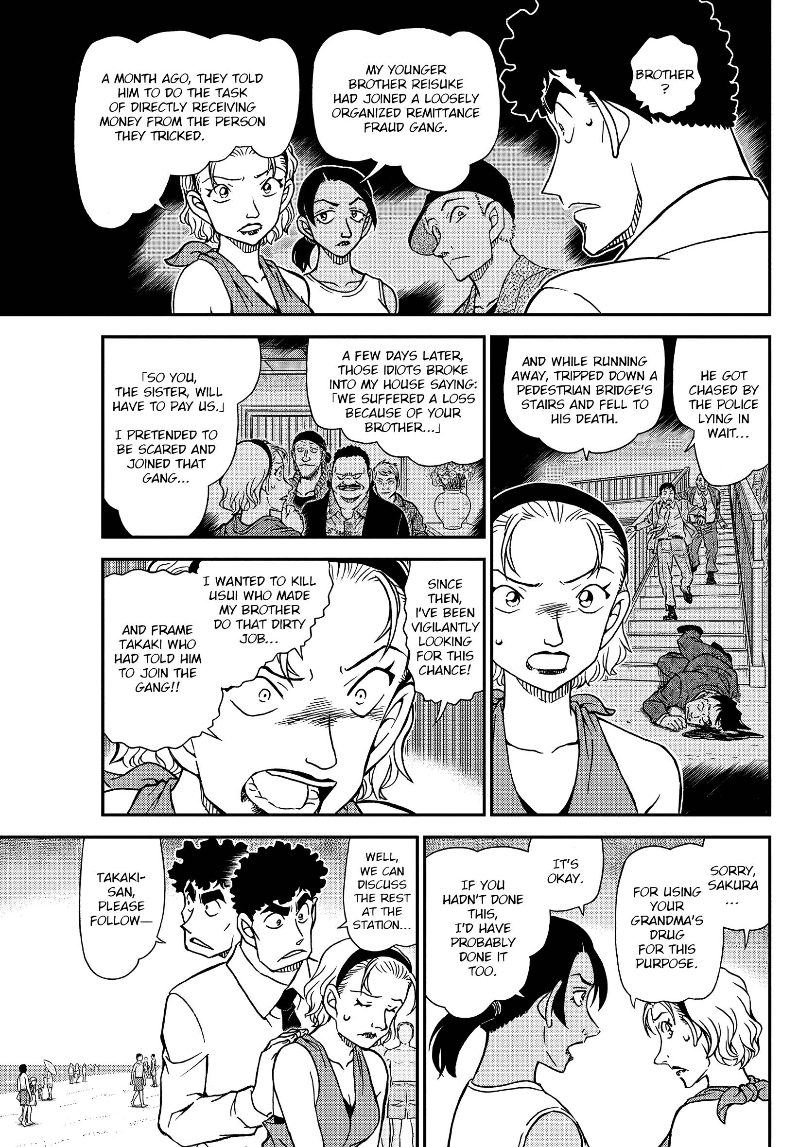 Detective Conan chapter 1099 page 11