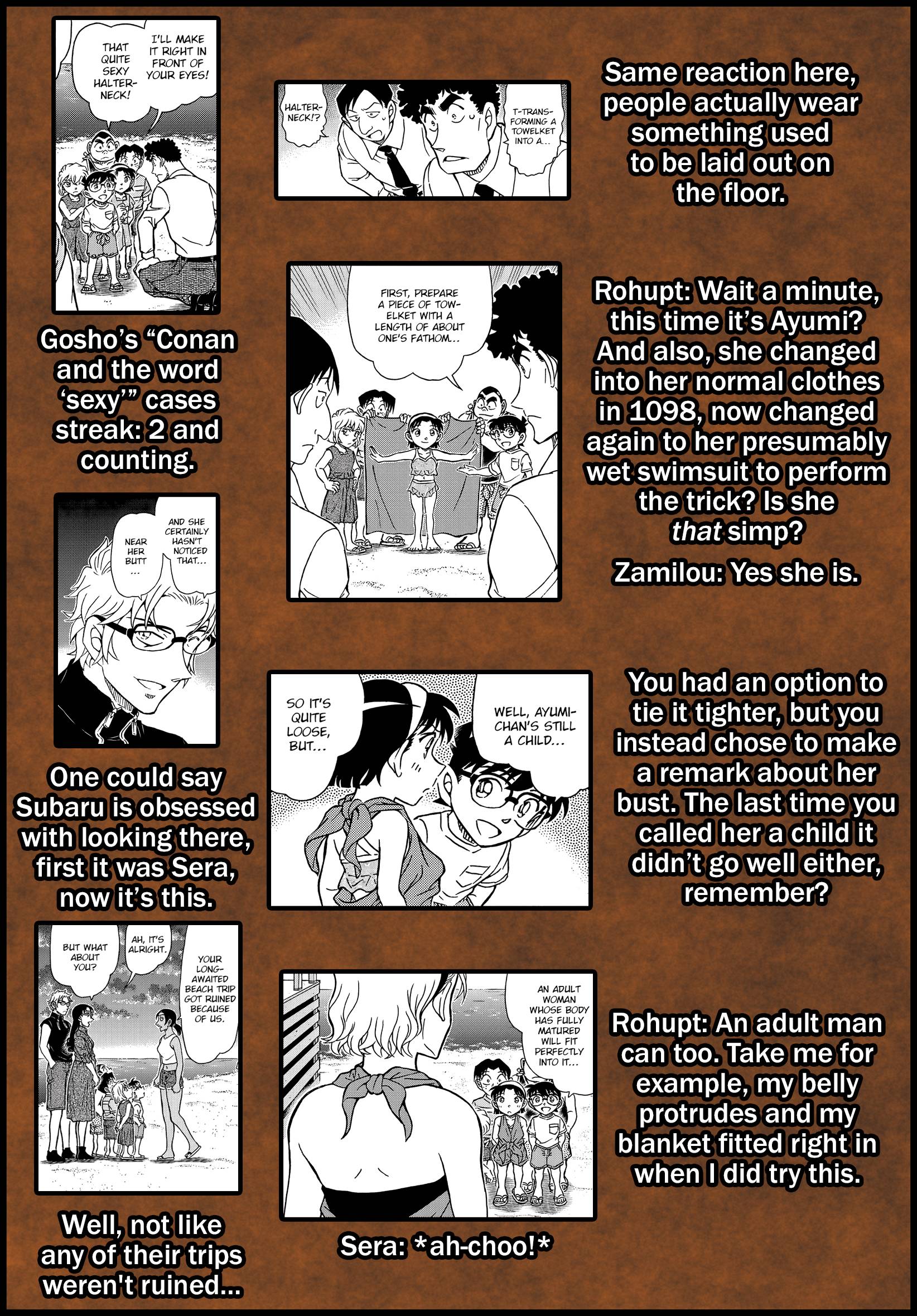 Detective Conan chapter 1099 page 17