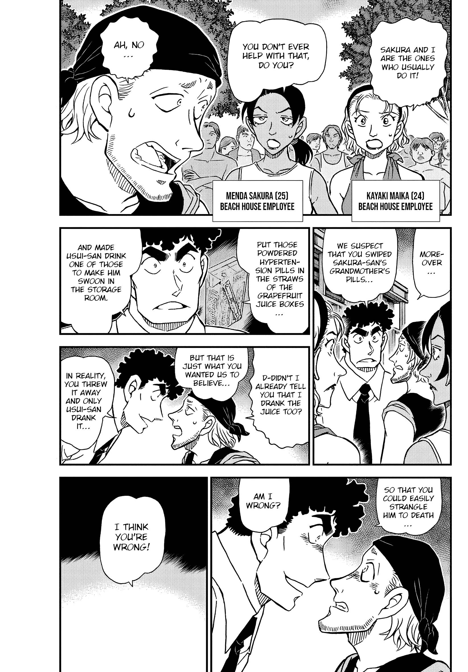 Detective Conan chapter 1099 page 3