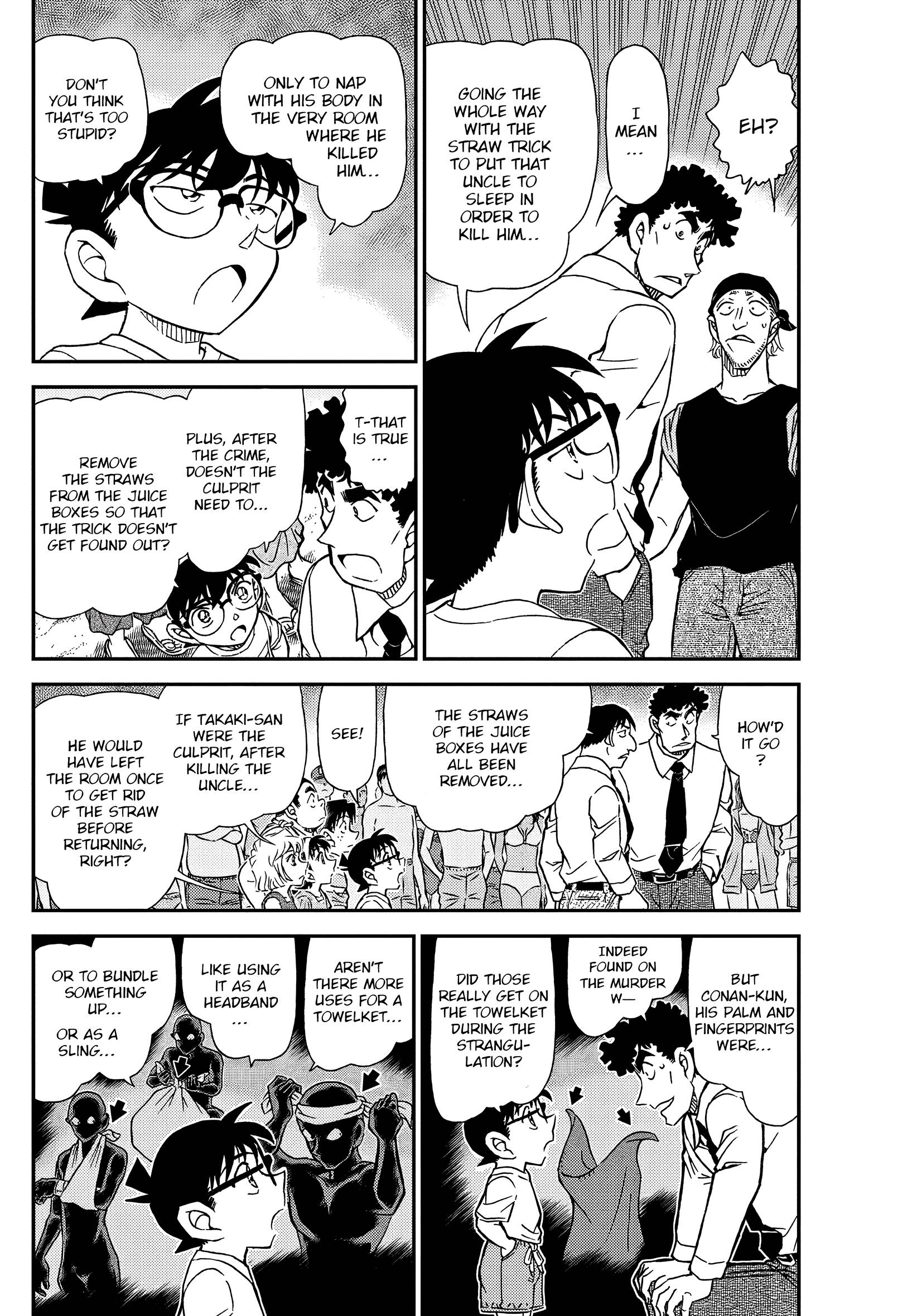 Detective Conan chapter 1099 page 4