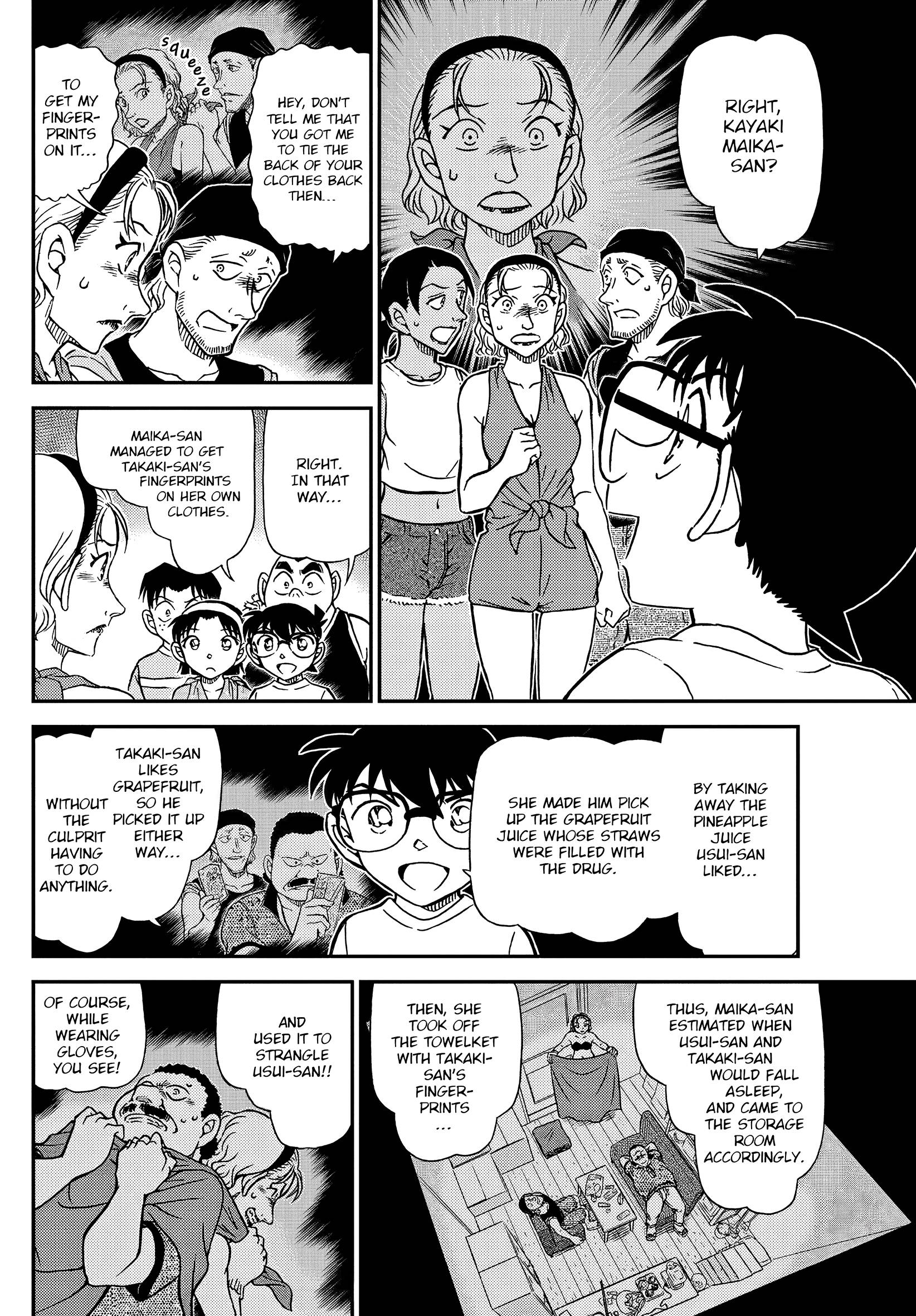 Detective Conan chapter 1099 page 8