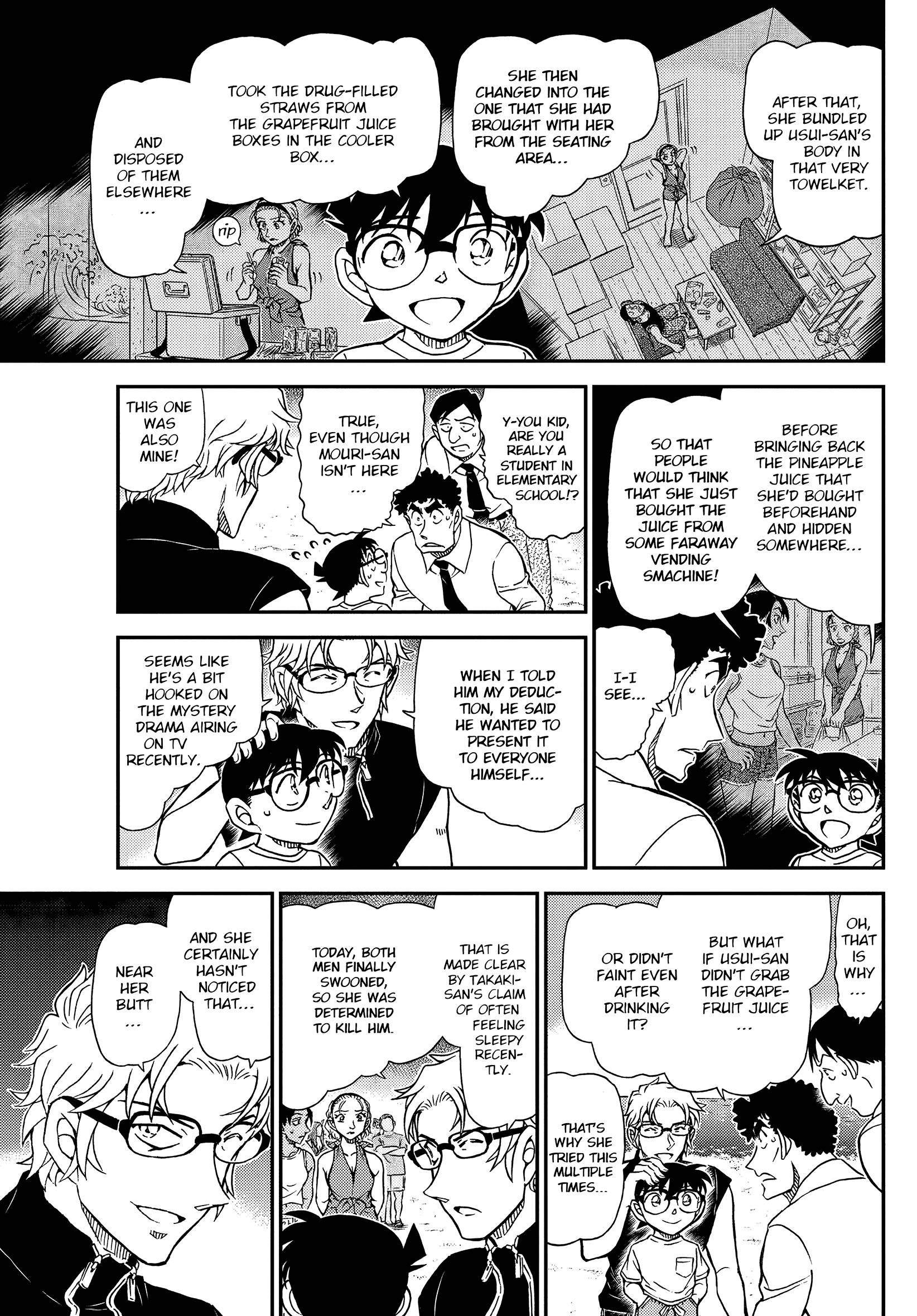 Detective Conan chapter 1099 page 9