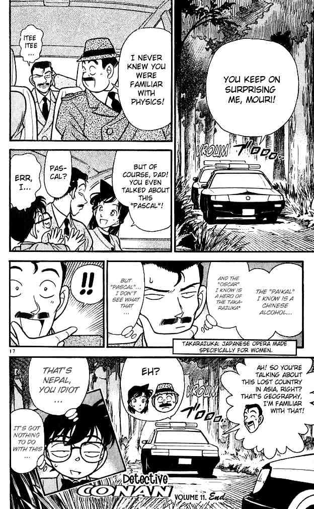 Detective Conan chapter 110 page 17