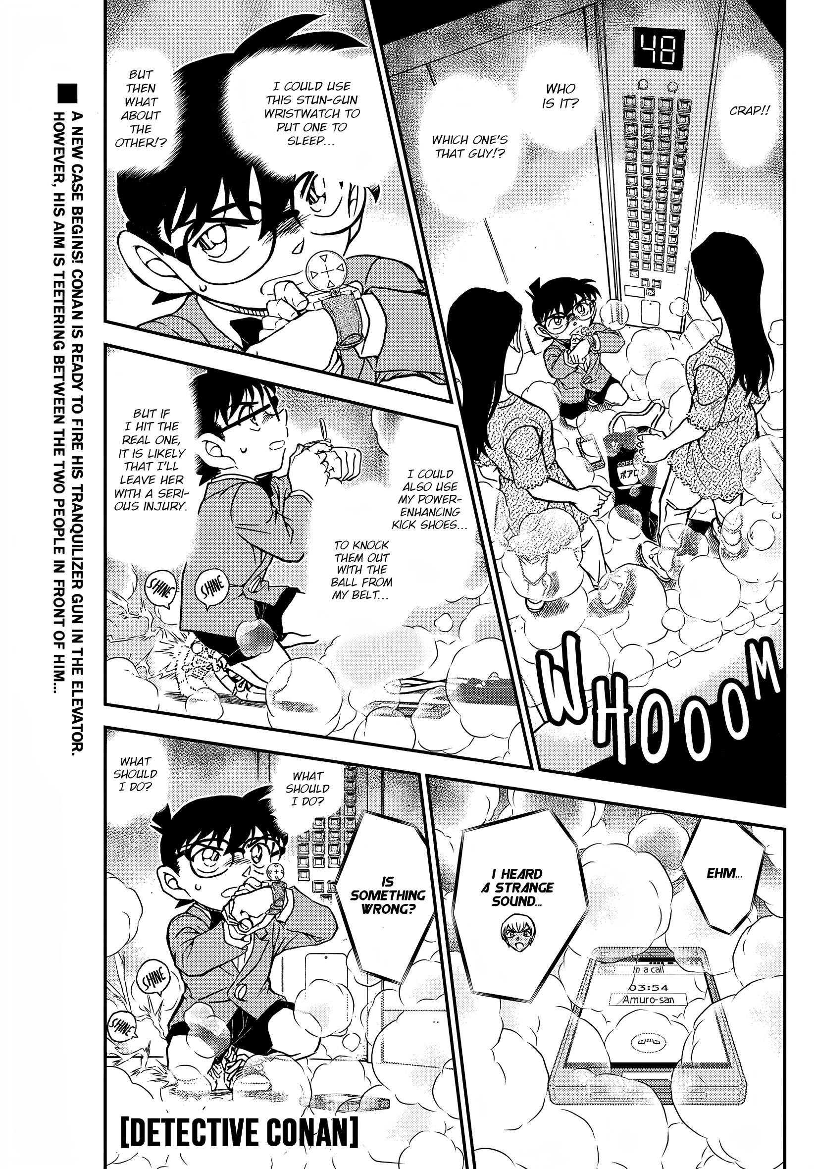Detective Conan chapter 1100 page 3