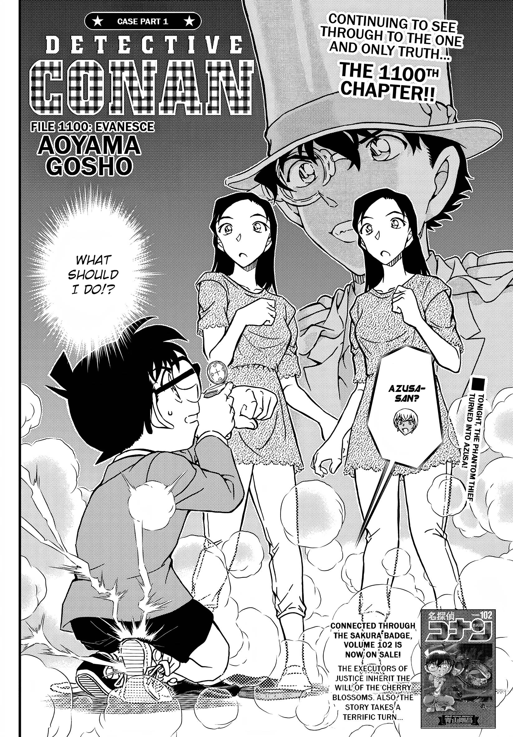 Detective Conan chapter 1100 page 4