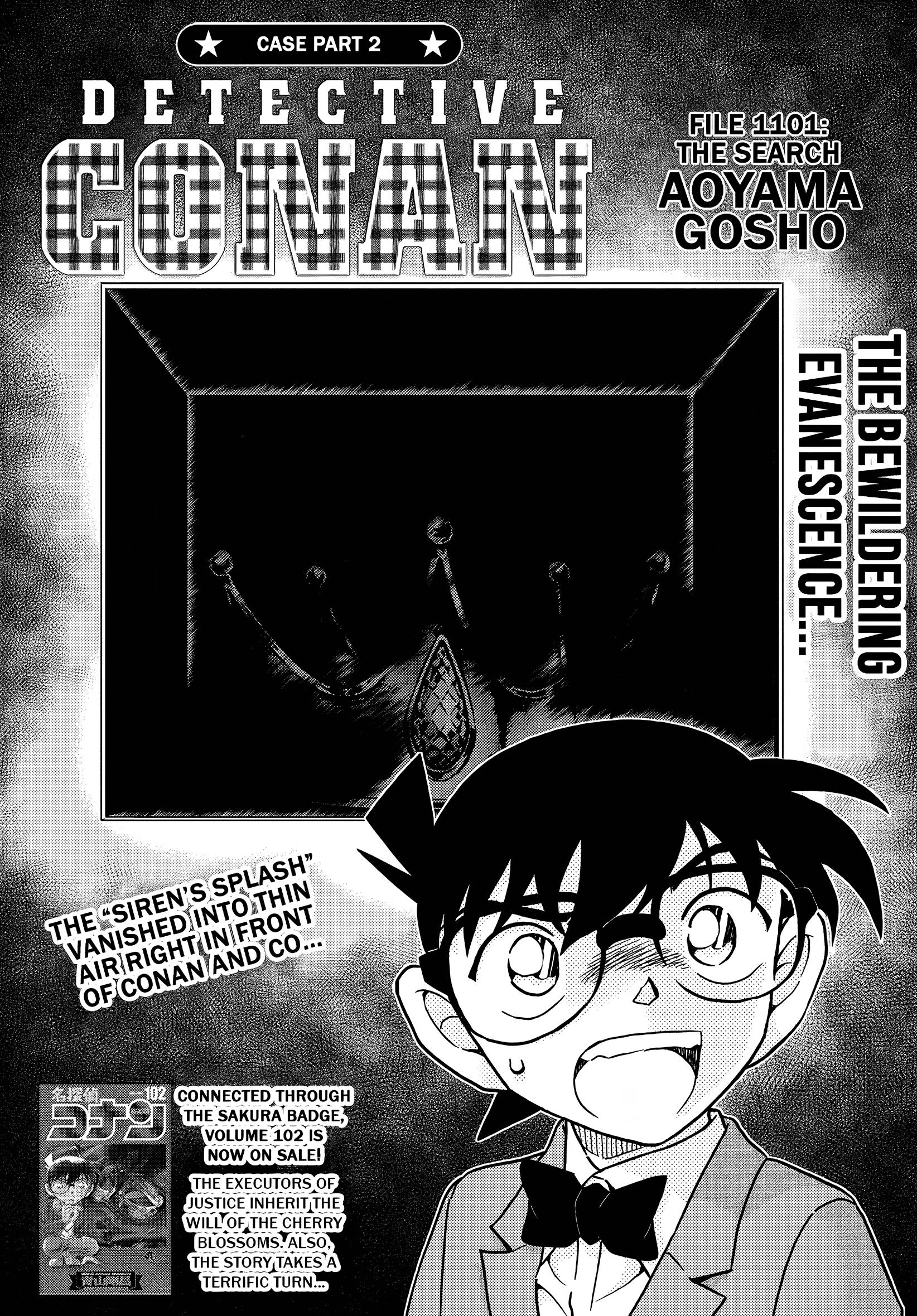 Detective Conan chapter 1101 page 1