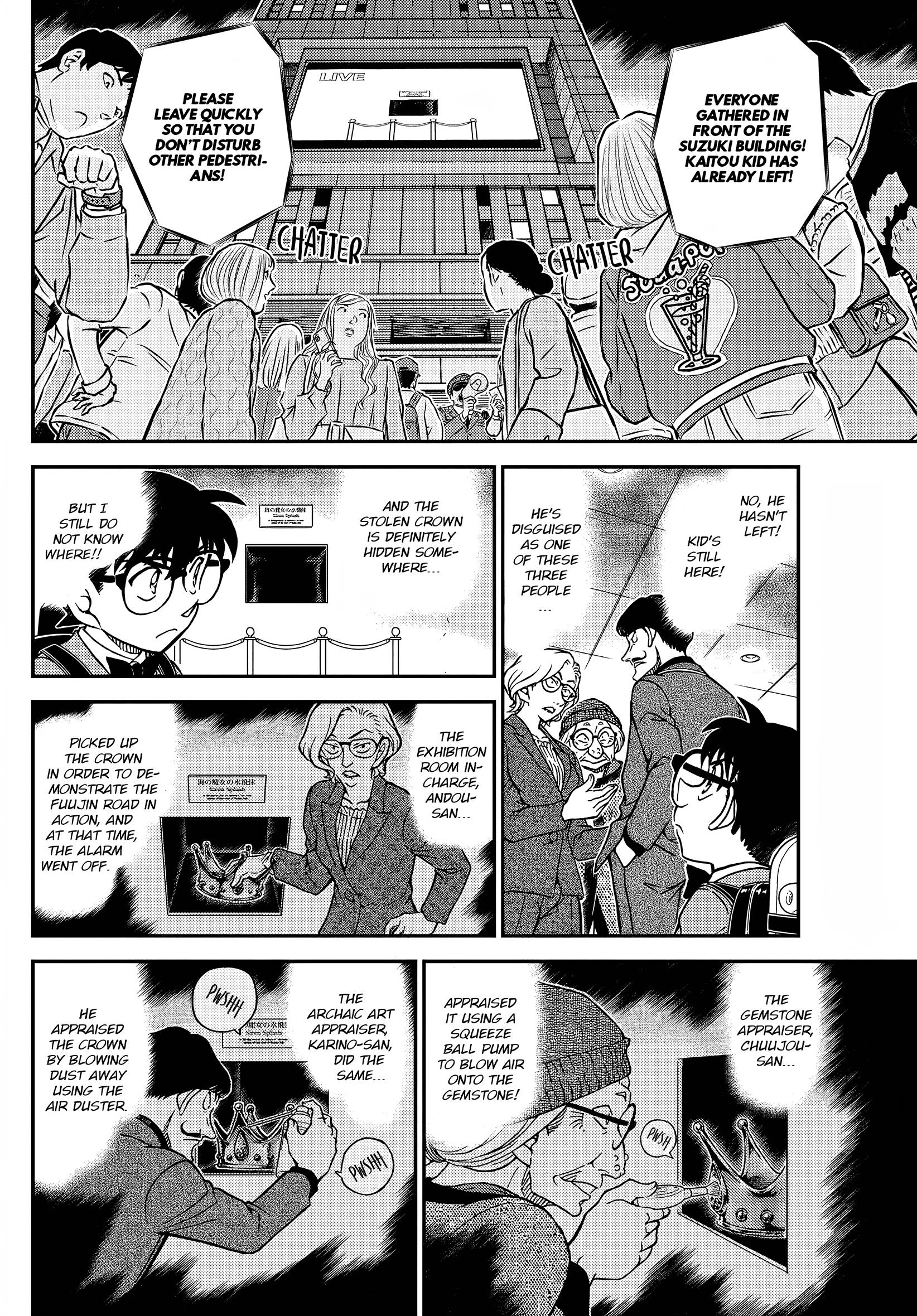 Detective Conan chapter 1101 page 14