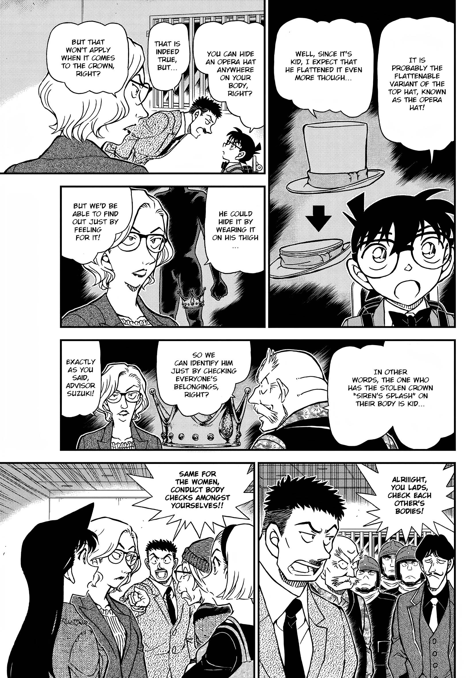 Detective Conan chapter 1101 page 7