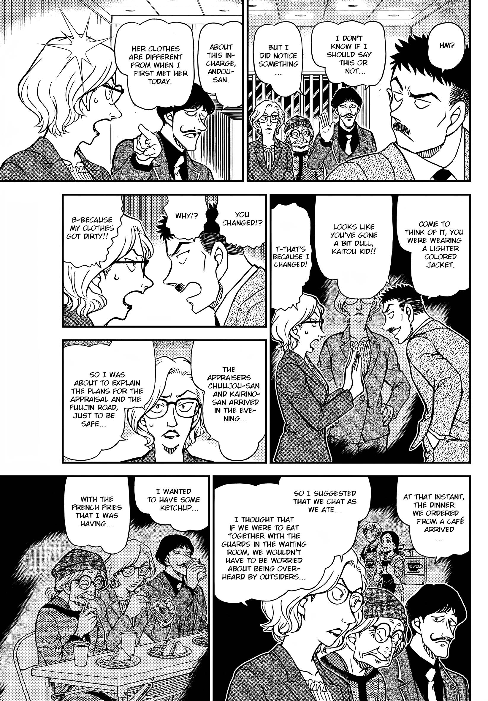 Detective Conan chapter 1101 page 9