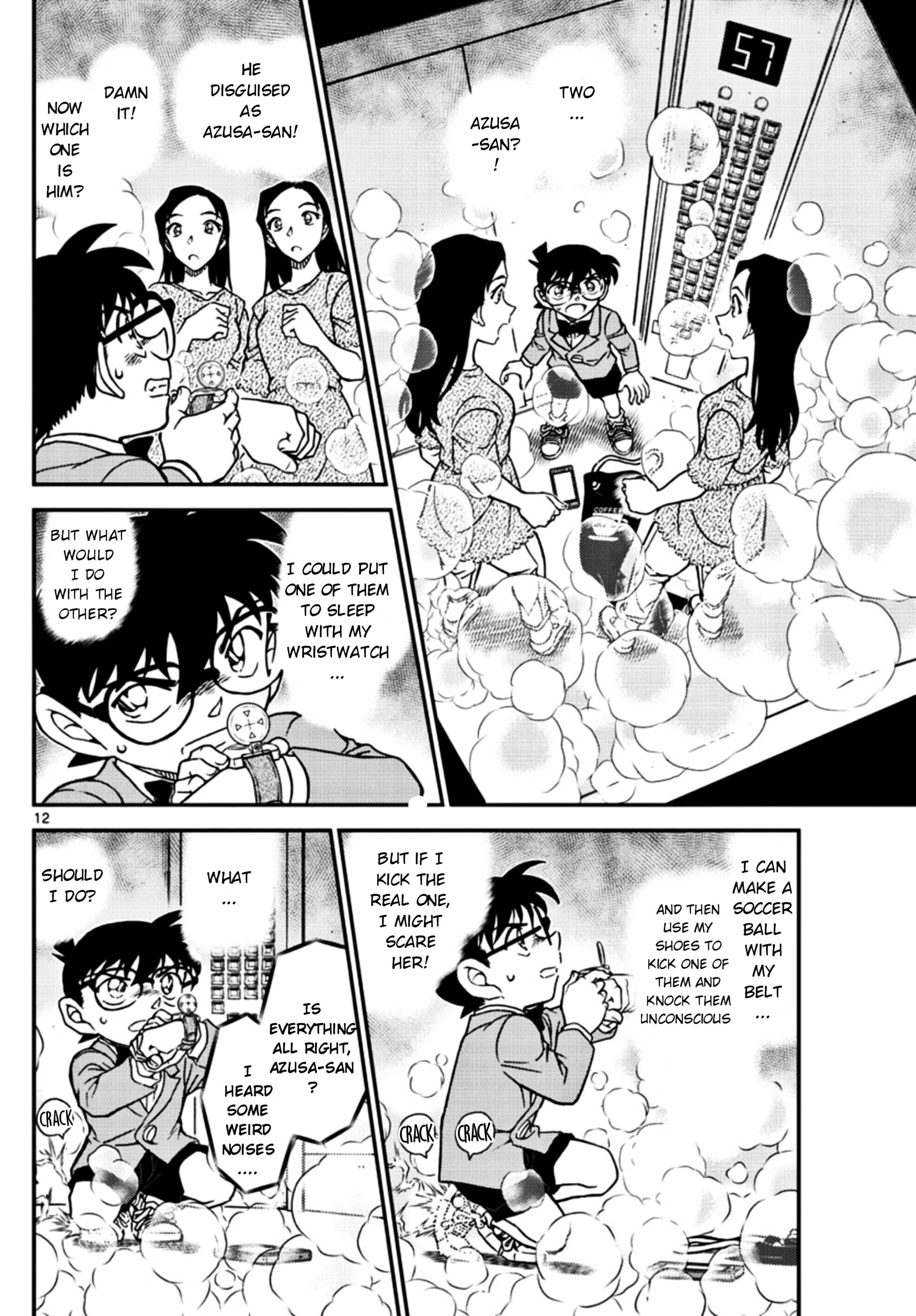 Detective Conan chapter 1102 page 12