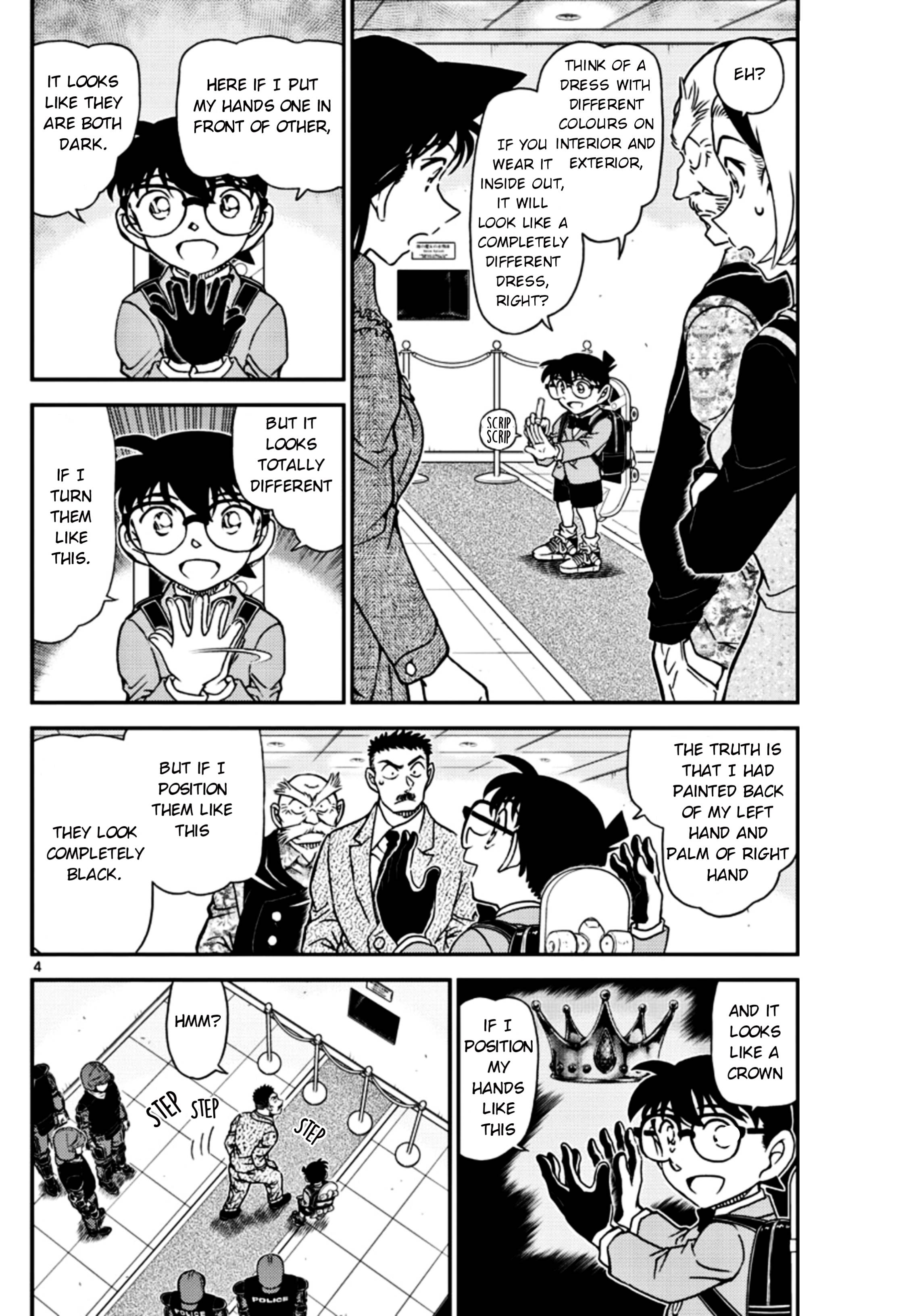 Detective Conan chapter 1102 page 4