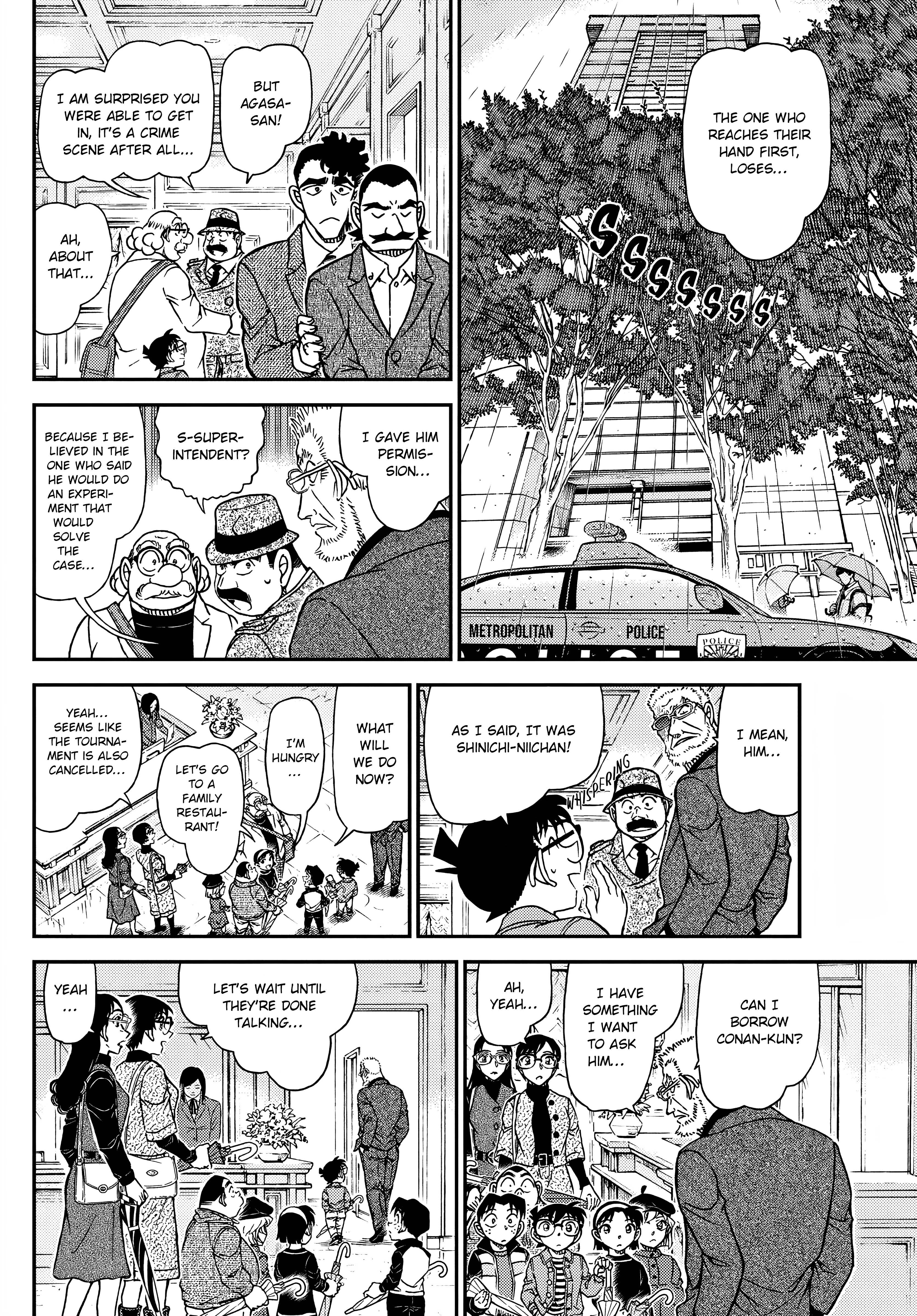 Detective Conan chapter 1105 page 14