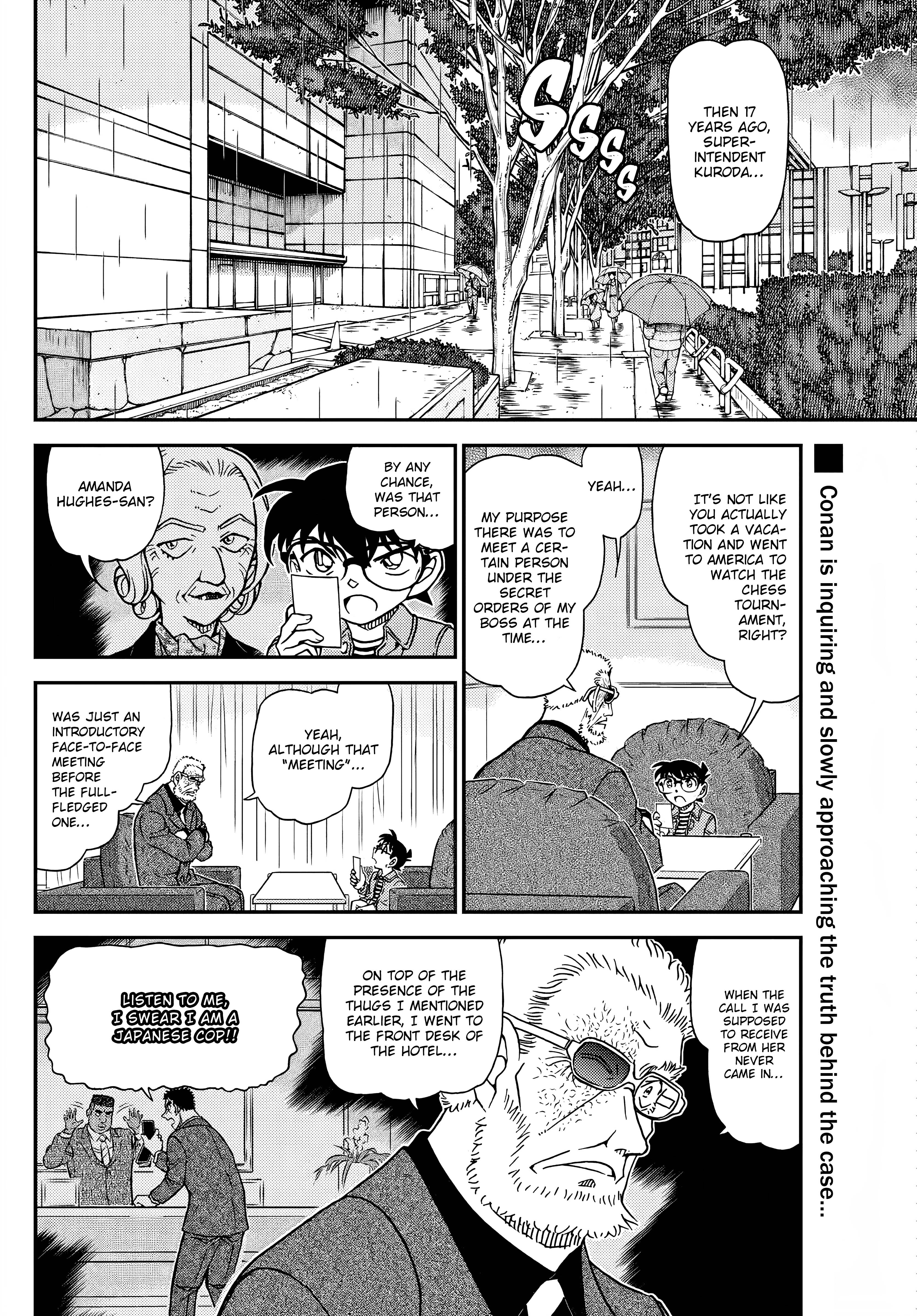 Detective Conan chapter 1107 page 2